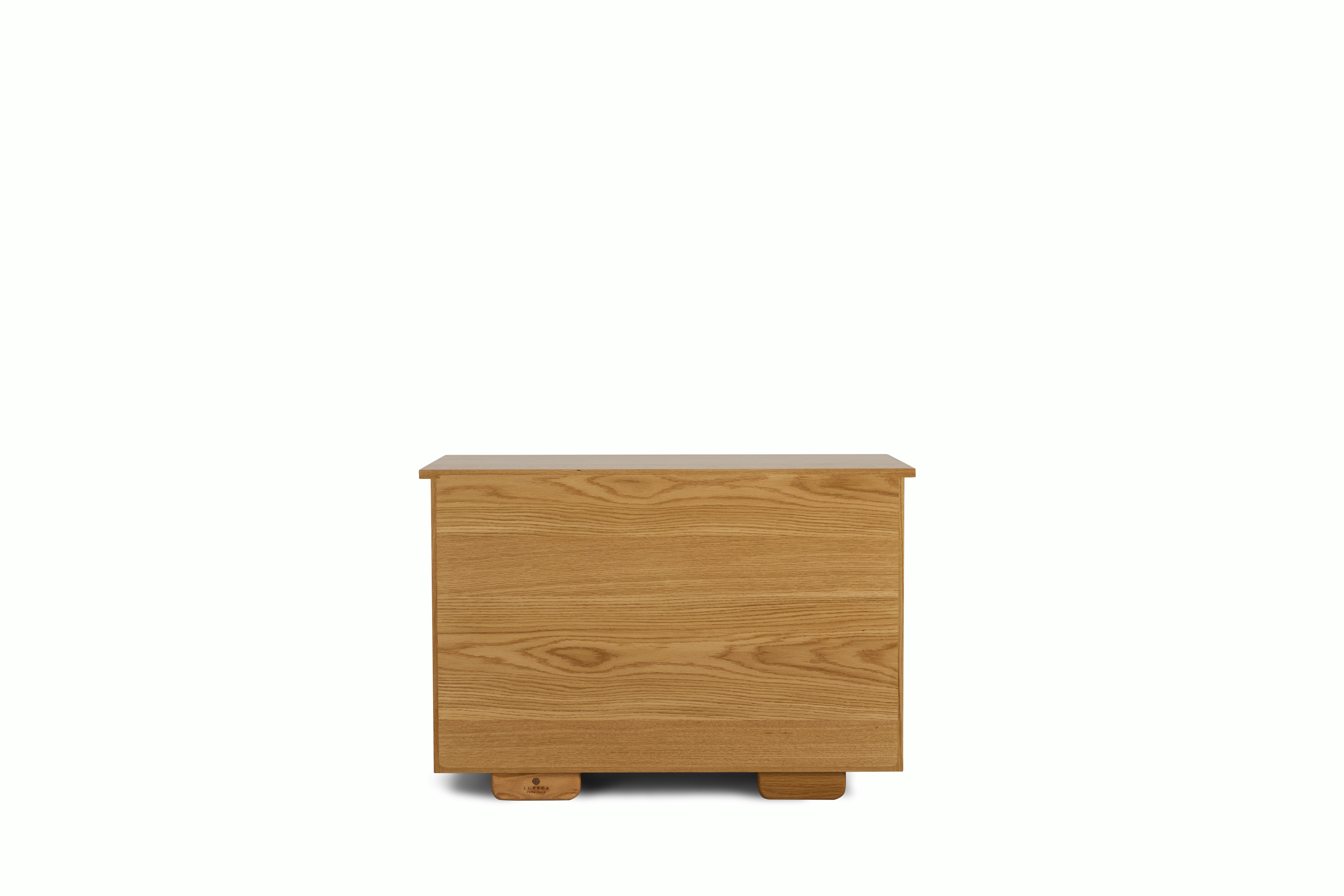 Woven Credenza - 2-door,  oak