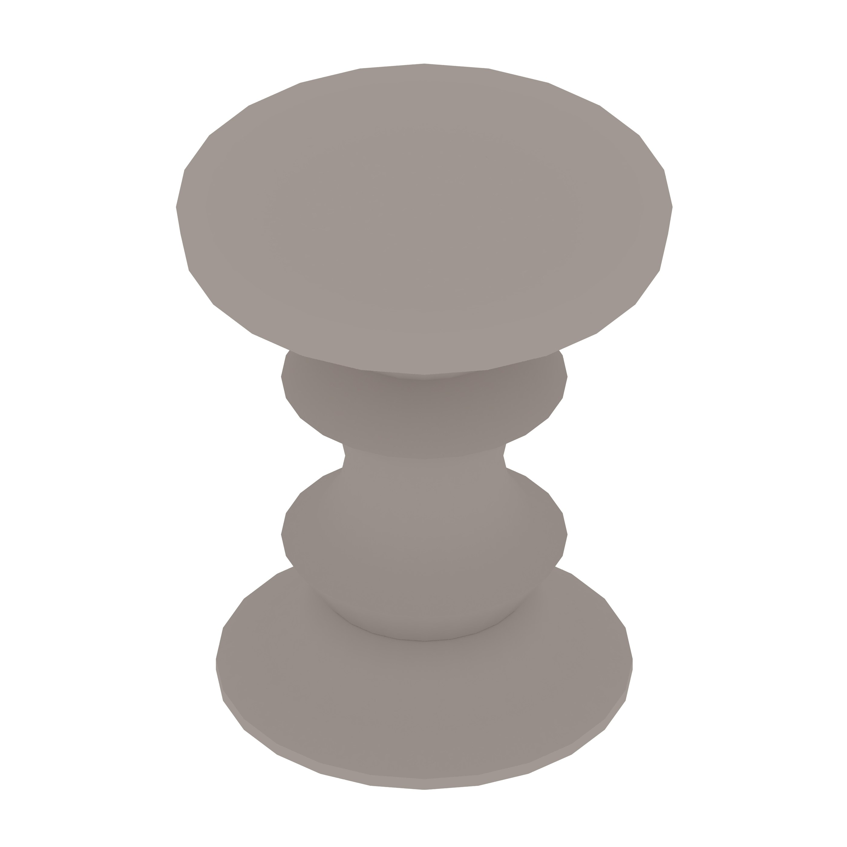 A generic rendering - Eames Turned Stool | A Shape