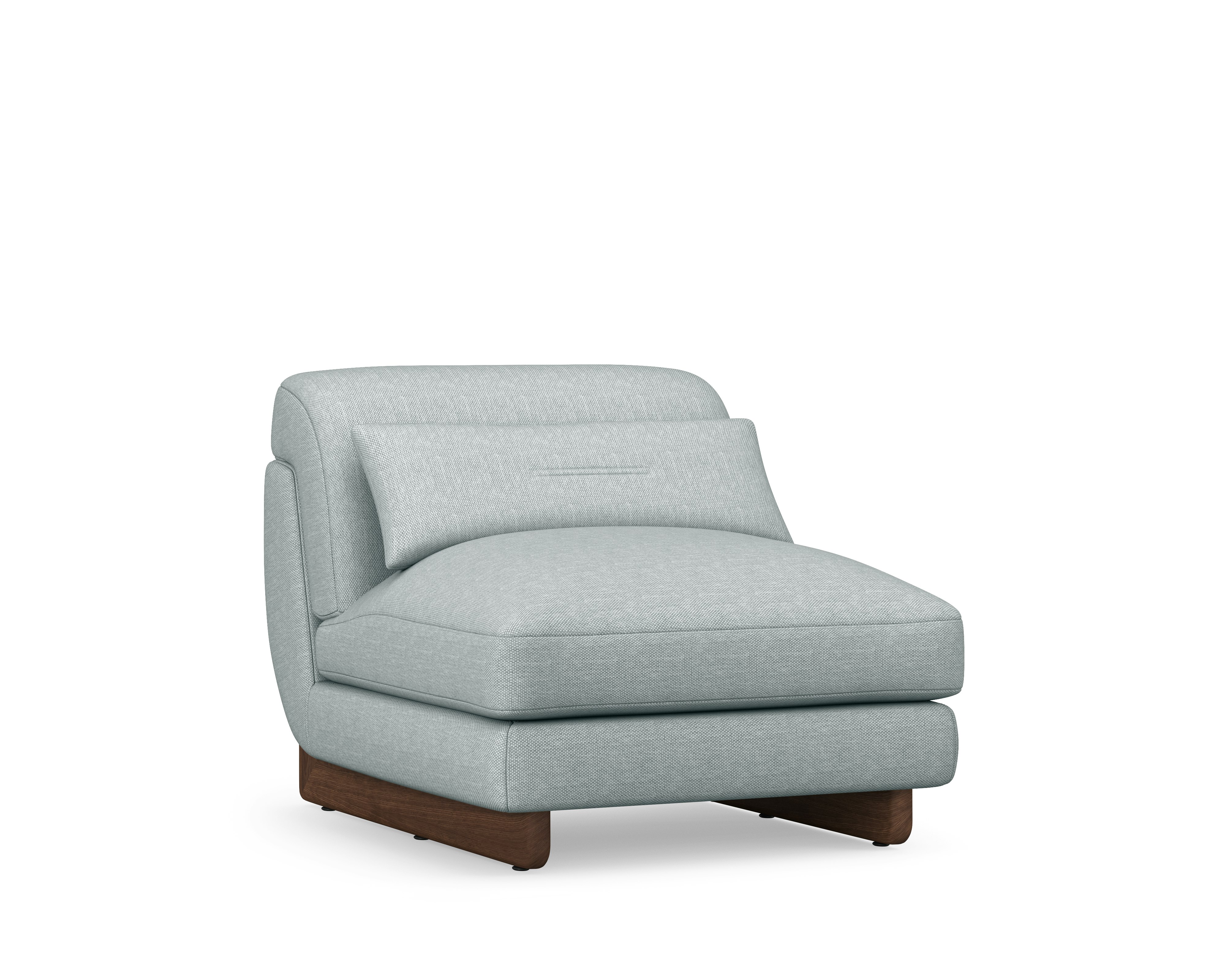 Contra Armless Lounge Chair