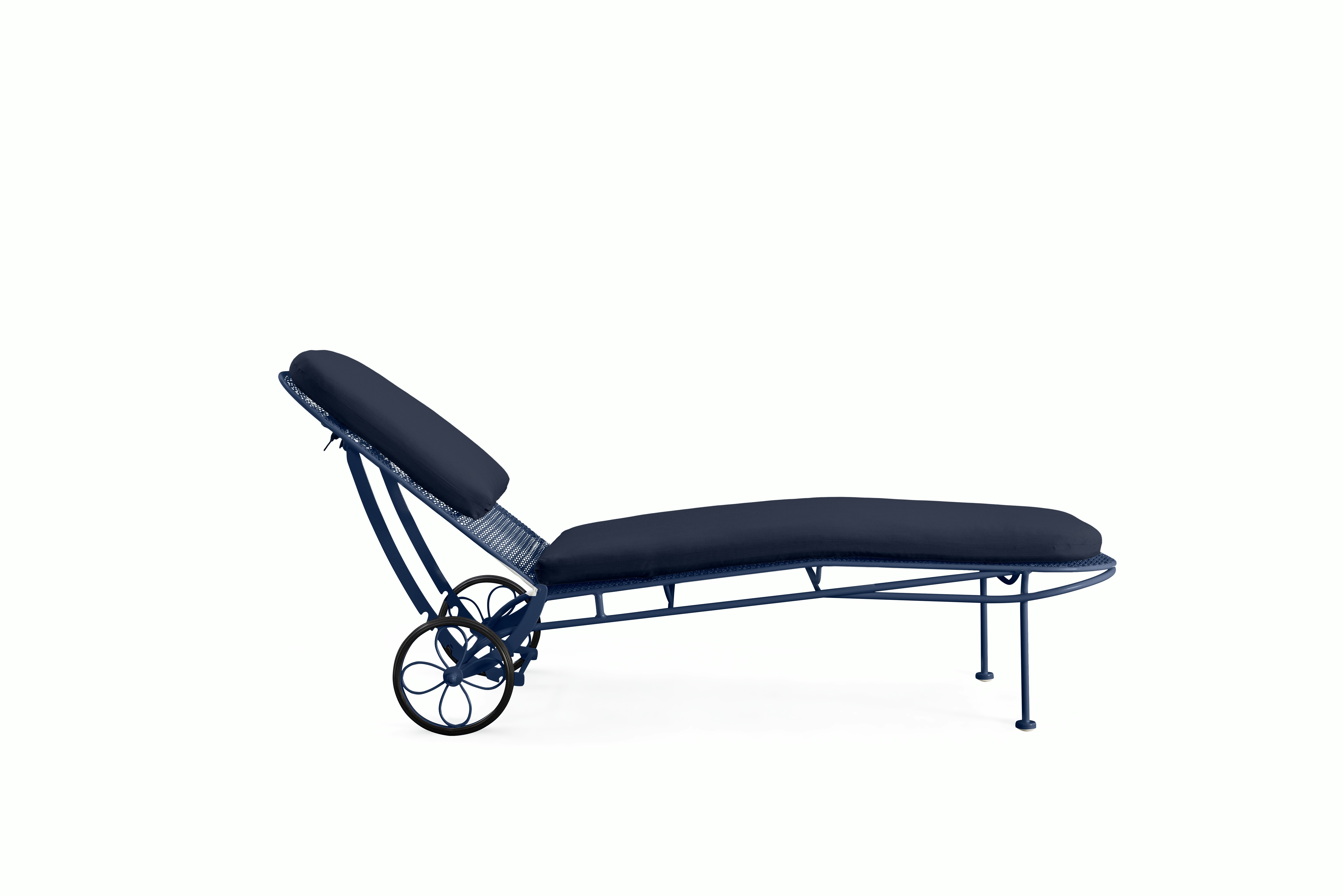 Sculptura Chaise - indigo, navy