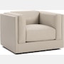 Symme Armchair - Fabric Frame