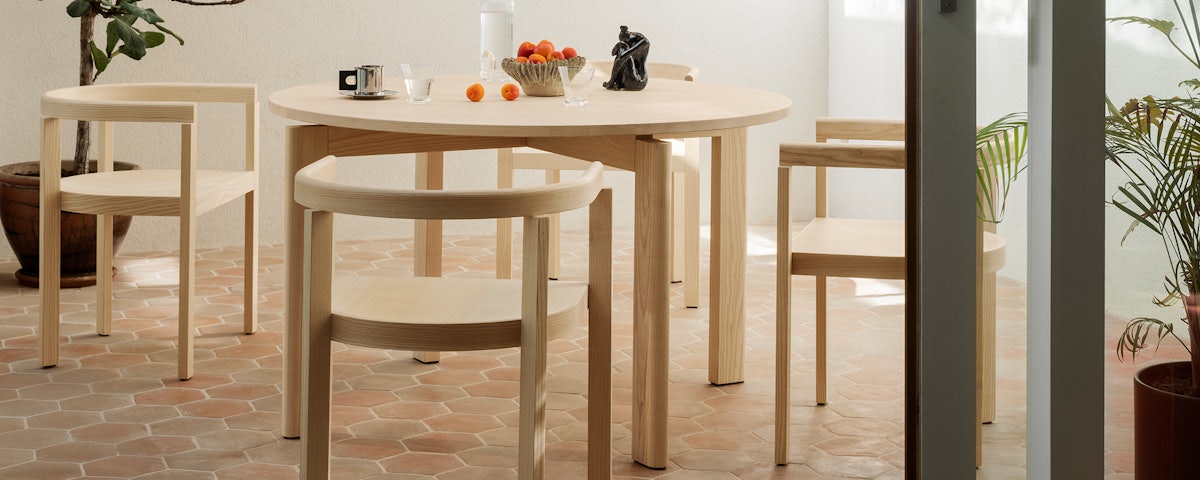 After Series Dining Table and Chairs in a dining rooms setting