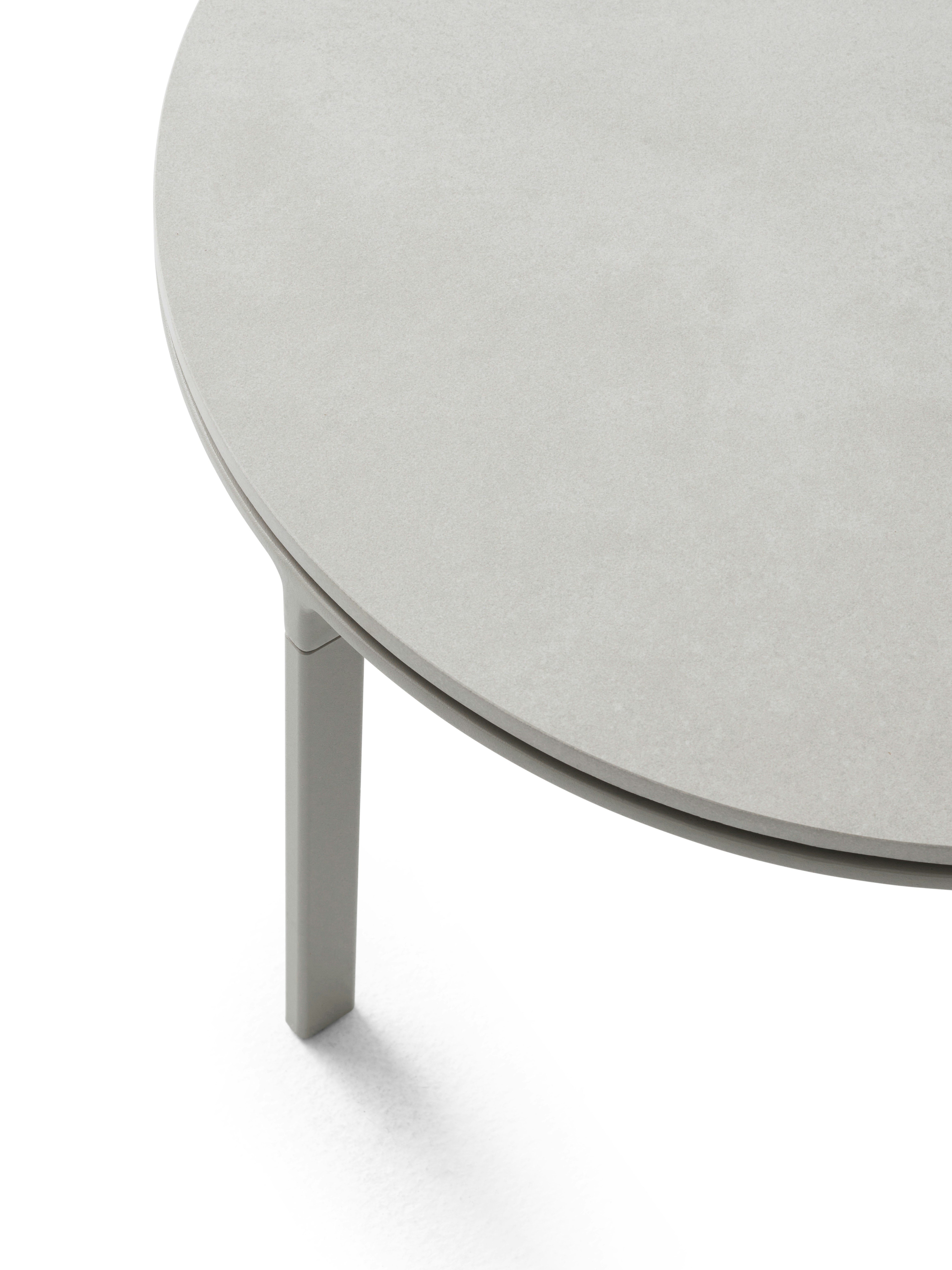 A detailed look at the Vipp Open-Air Coffee Table.