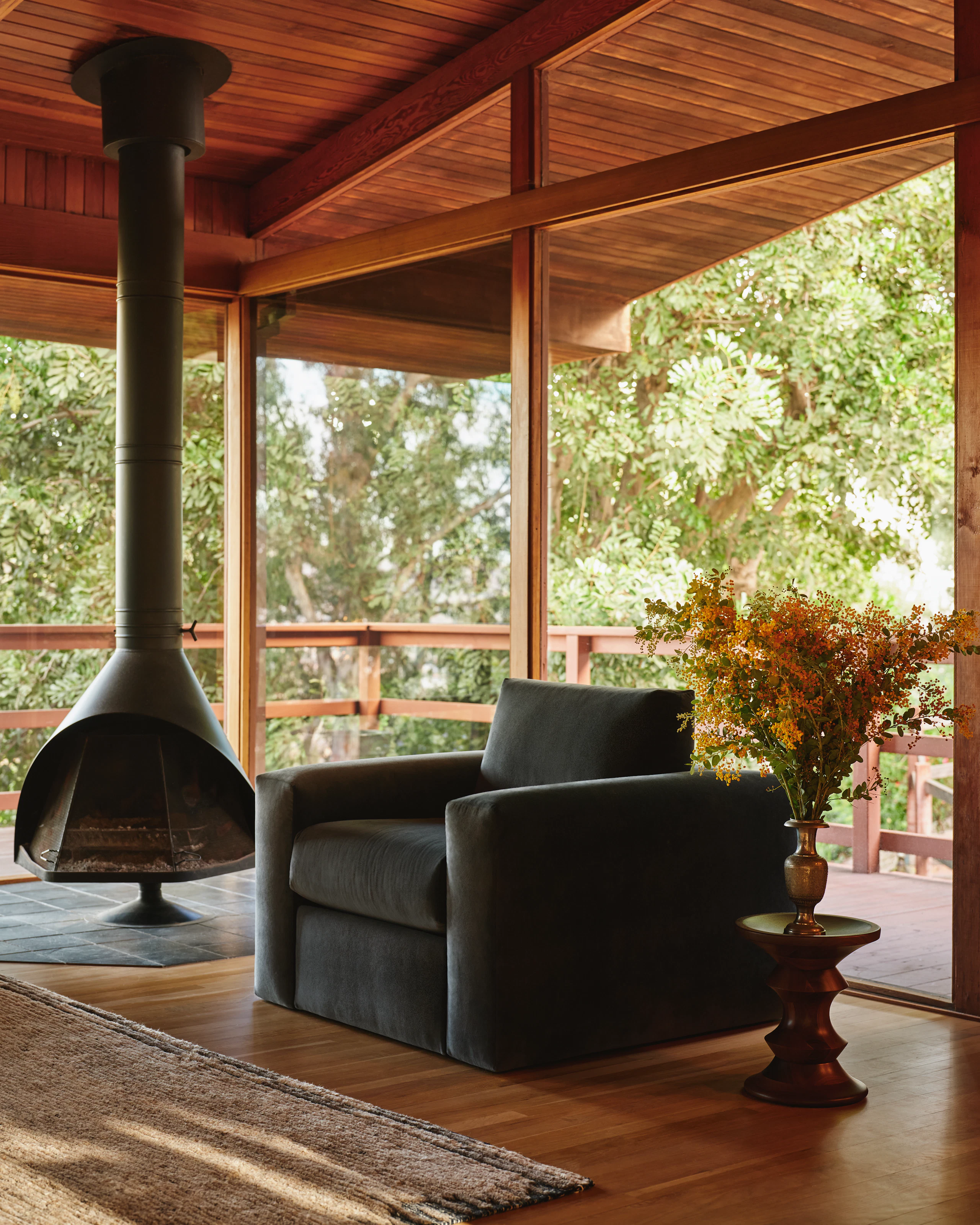 Irvin Armchair in Shark