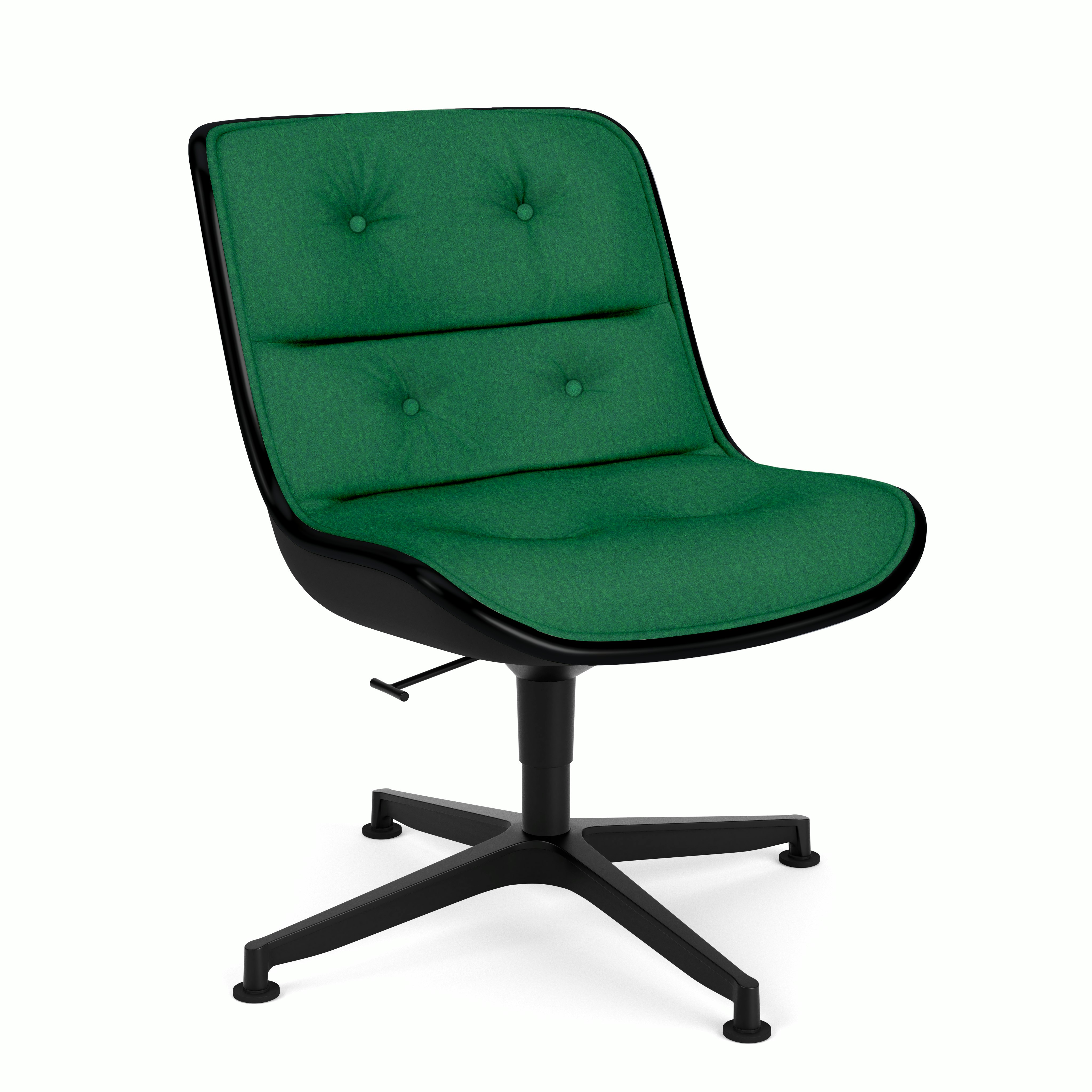 Pollock Executive Side Chair - 4 Star,  Black,  Wow Factor,  Holiday