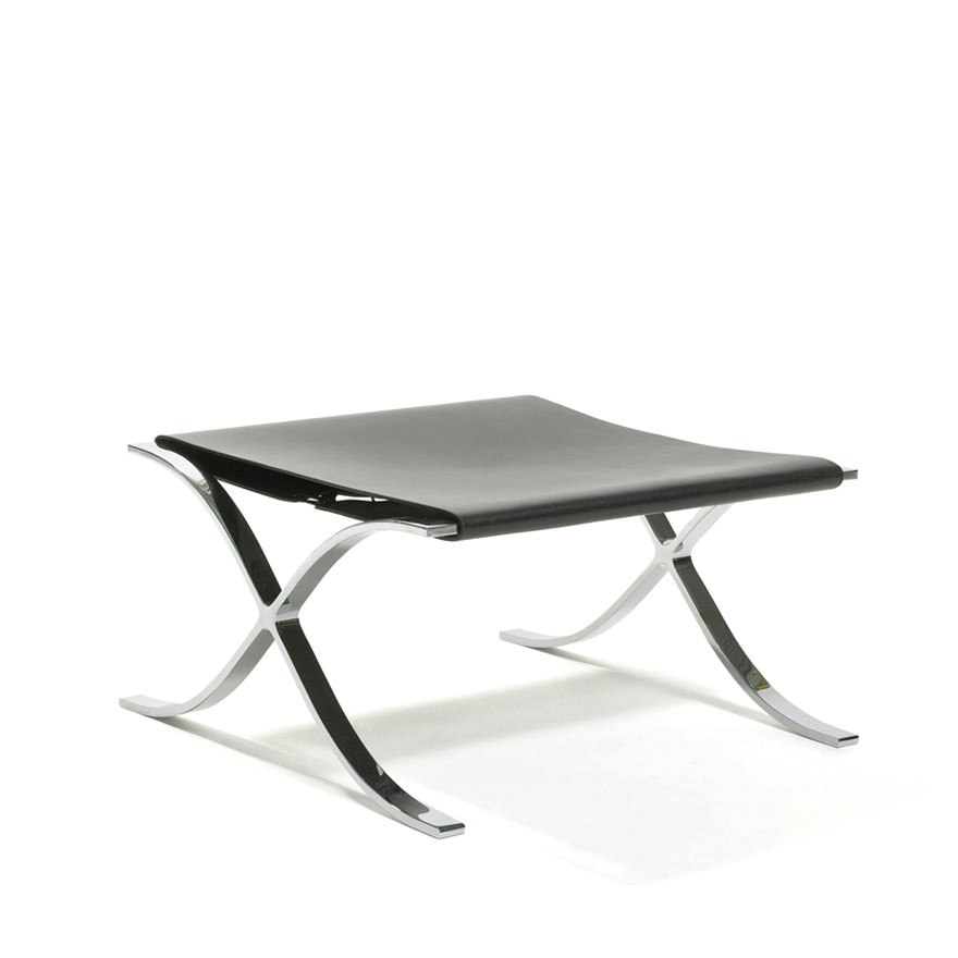 Barcelona Stool with Cowhide Sling