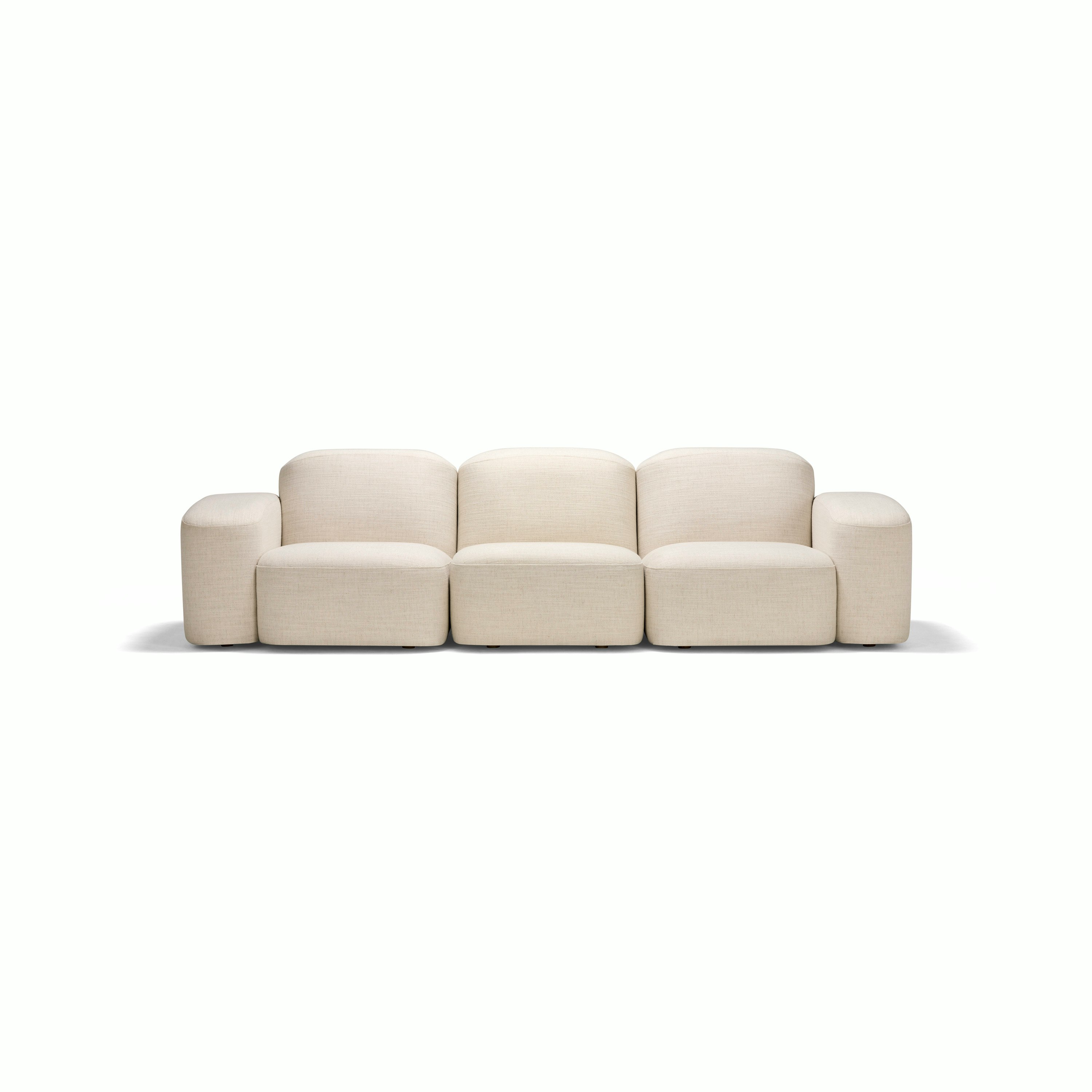 Muse Sofa - 3 Seater, Hyams, Sable