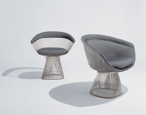 Platner Lounge and Side Chair