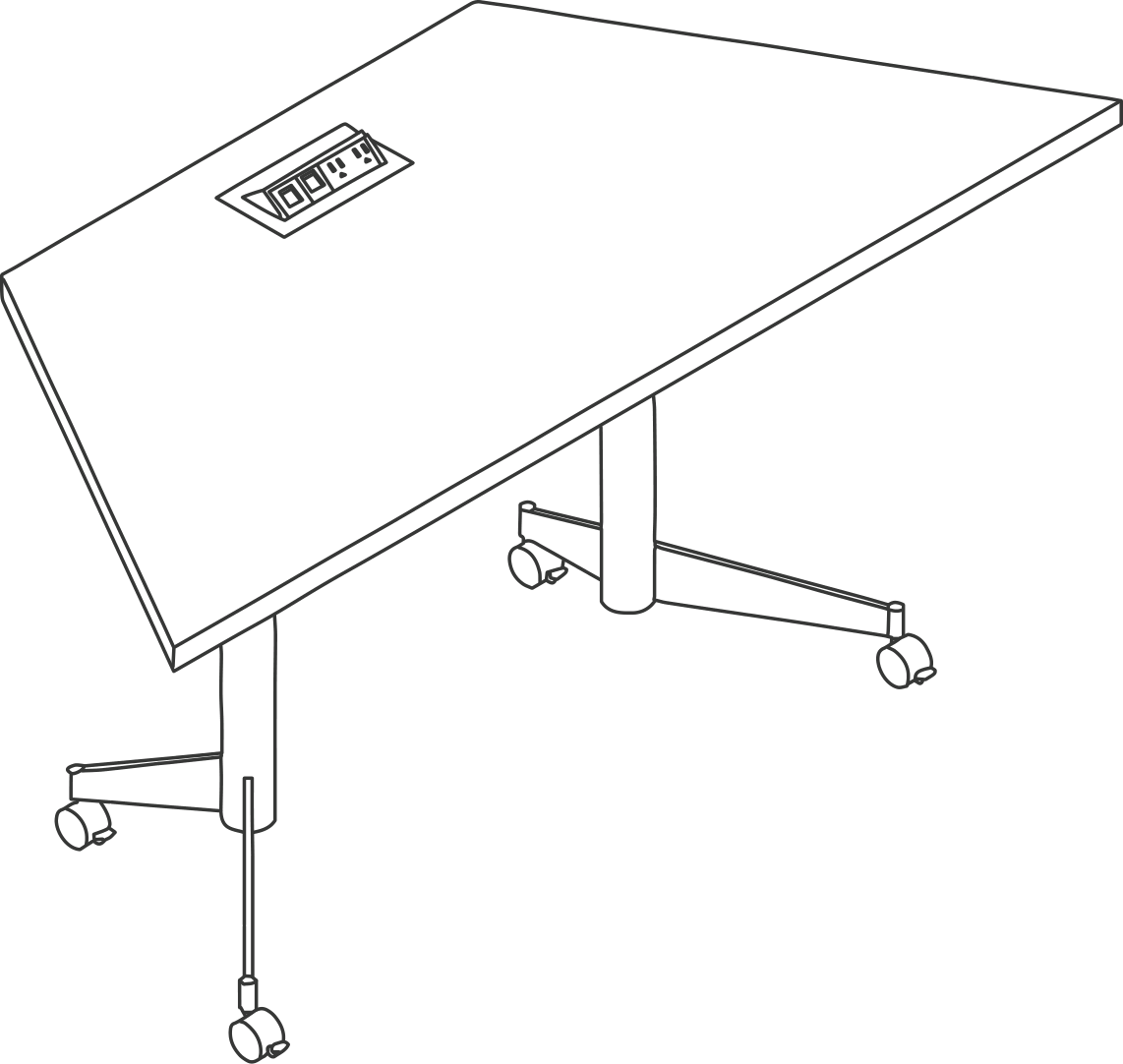 MP Flex Table, Geiger | MillerKnoll