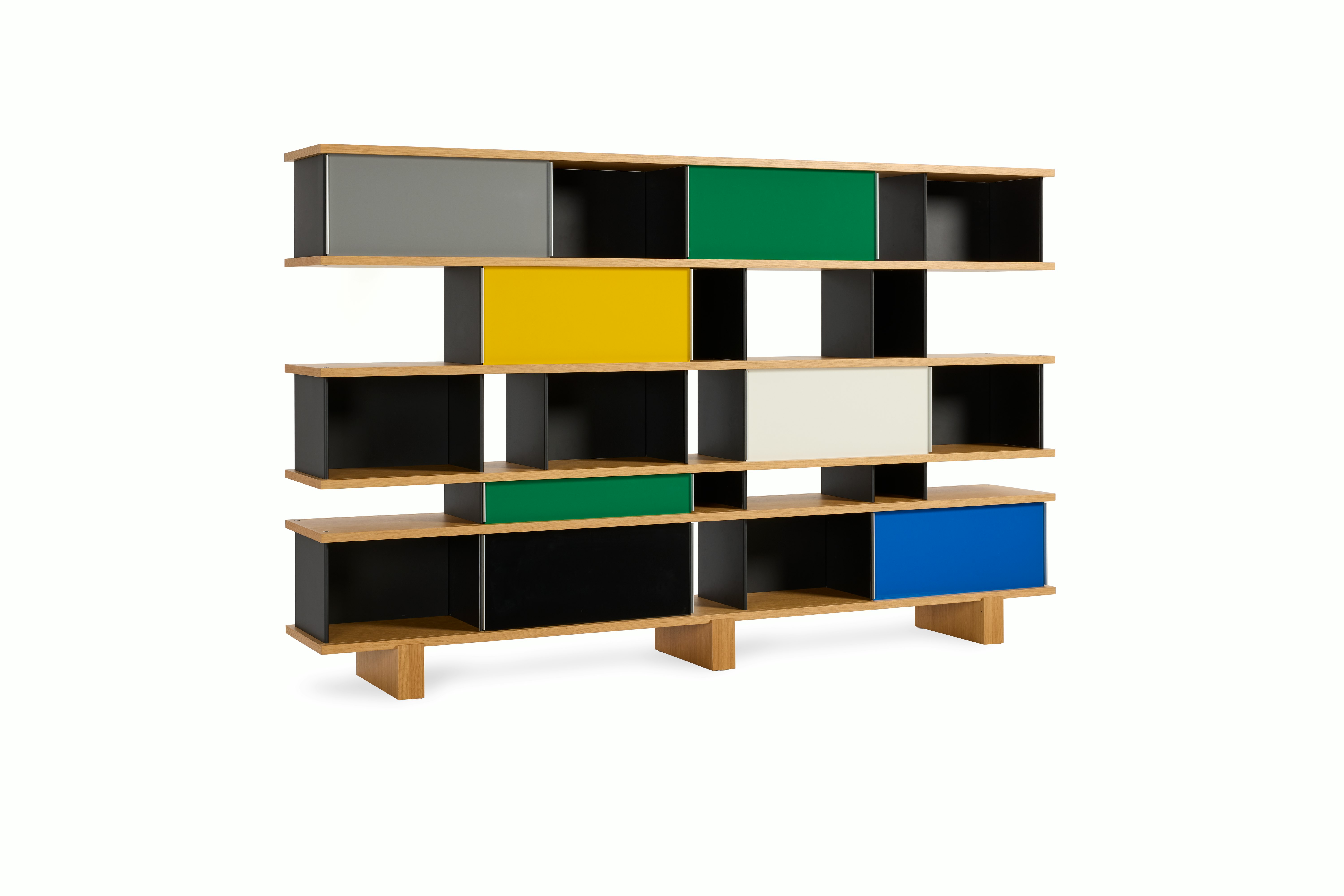 Nuage Shelving - Large, Natural Oak, Multi	