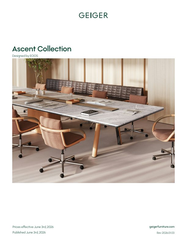Ascent Collection price book