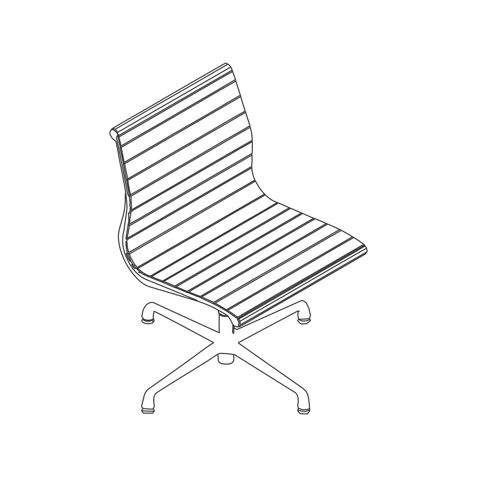 Eames Aluminum Group Side Chair