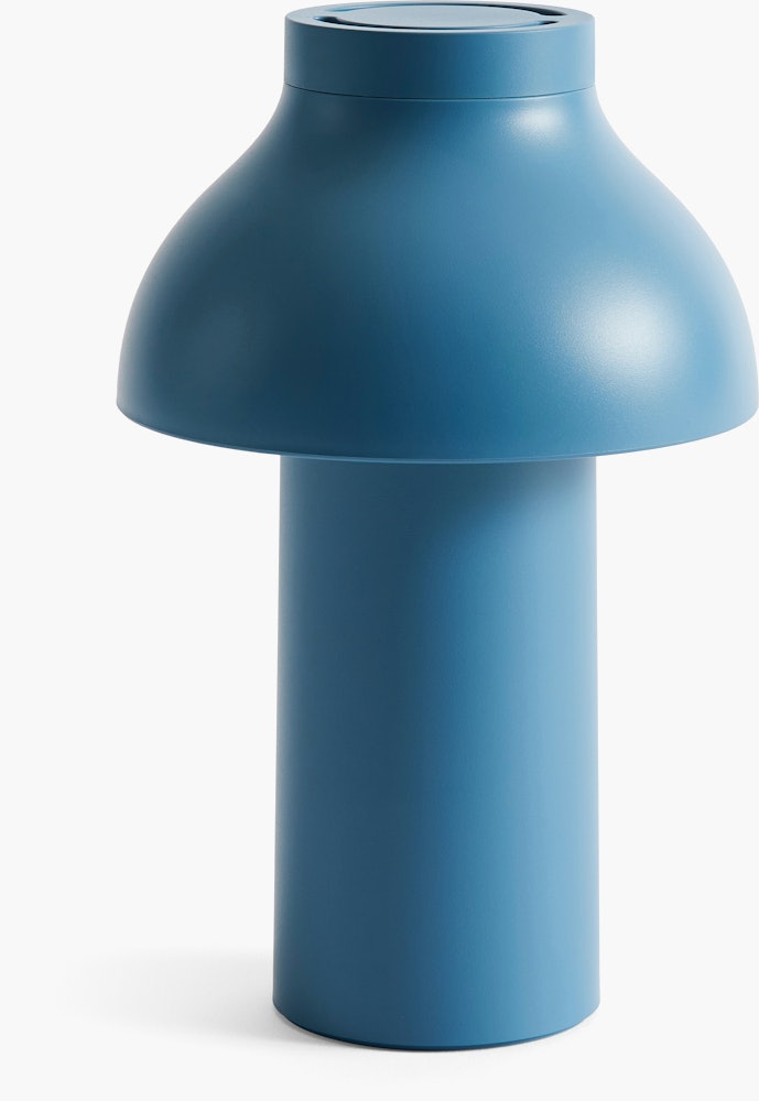 PC Portable Lamp in Azure Blue