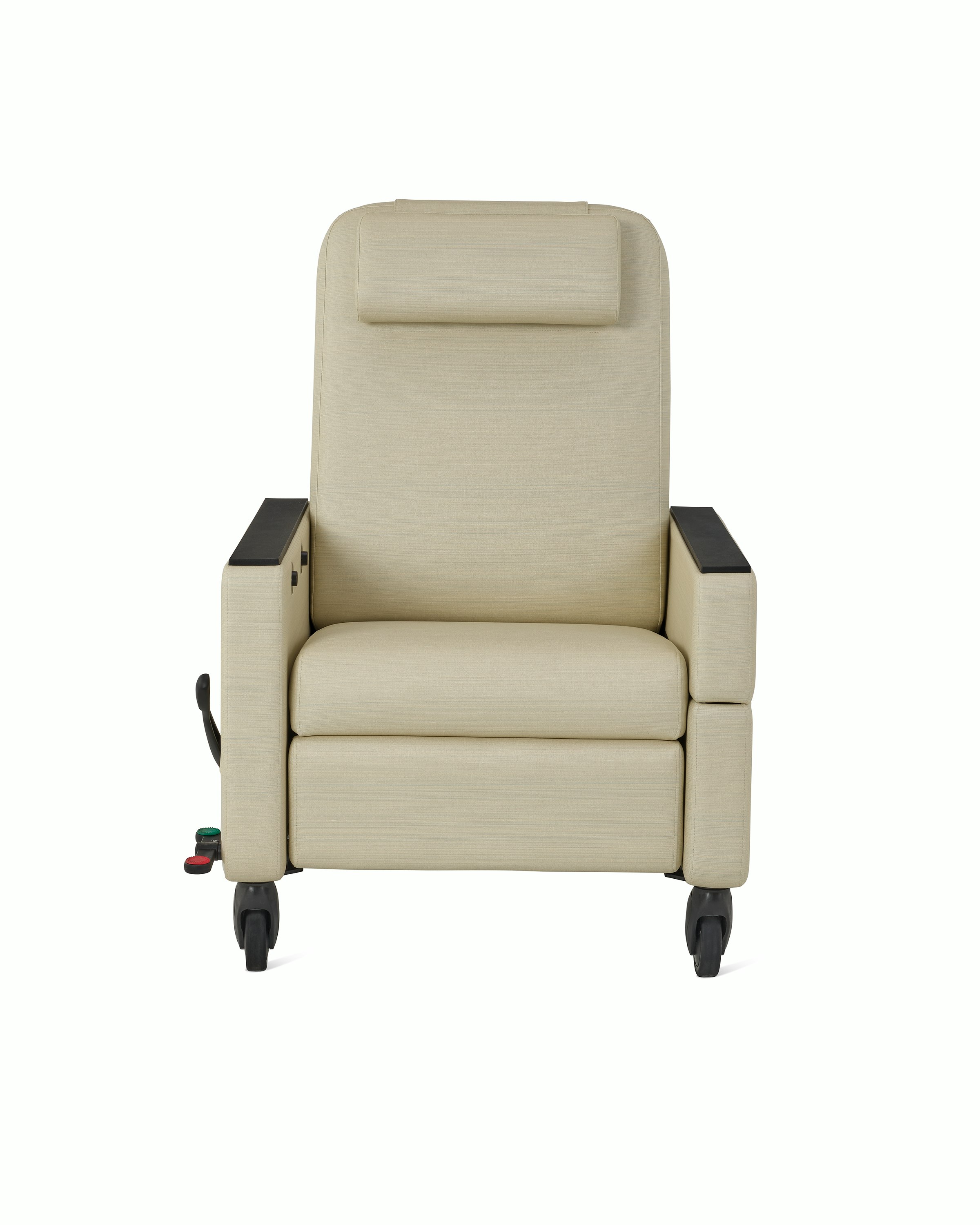 Gemma Recliner, standard recliner with fold-down arm.