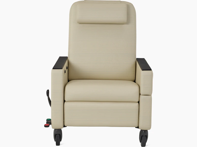 Gemma Recliner, standard recliner with fold-down arm.
