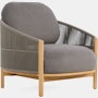 Softlands Outdoor Lounge Chair - blend,  coal