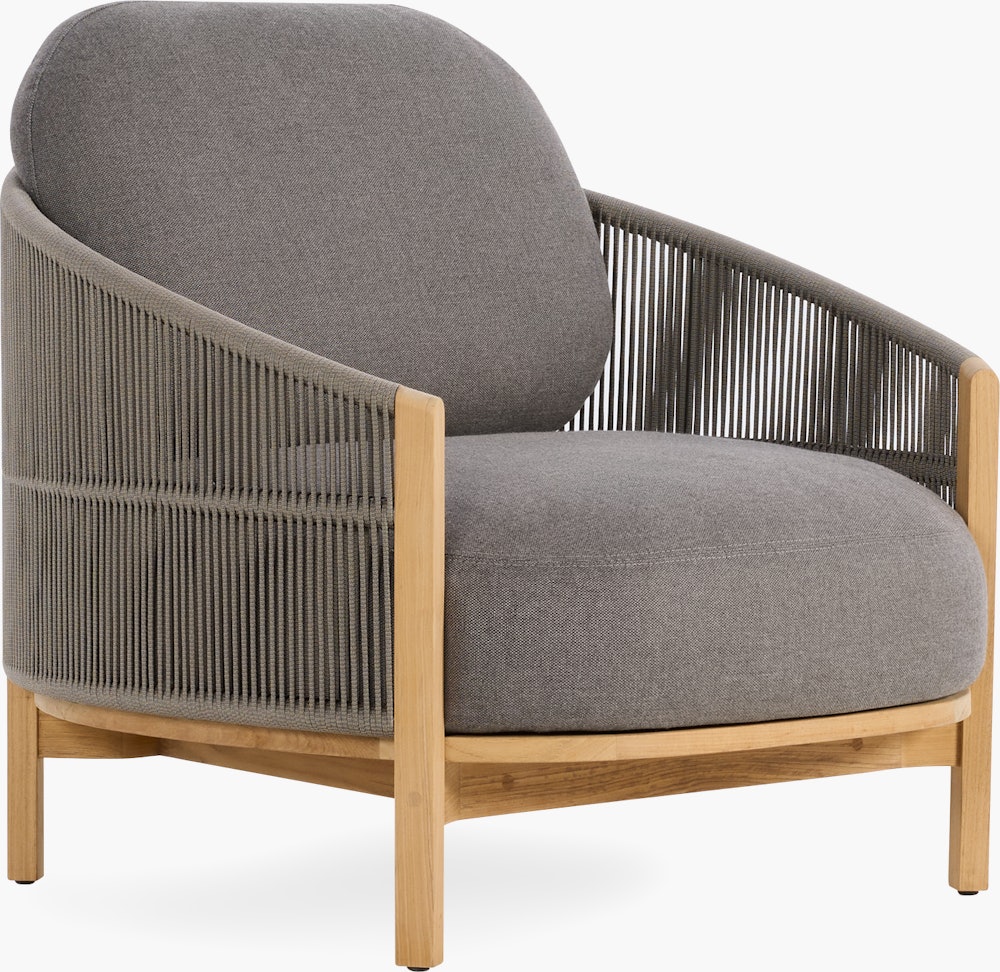 Softlands Outdoor Lounge Chair - blend,  coal
