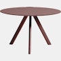 Copenhague 20 Dining Table 2.0 - Burgundy / Burgundy, 35.25