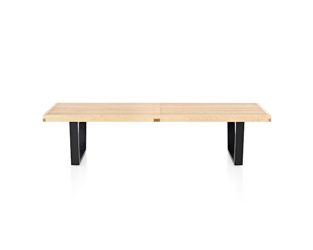 Nelson Platform Bench, Wood Base