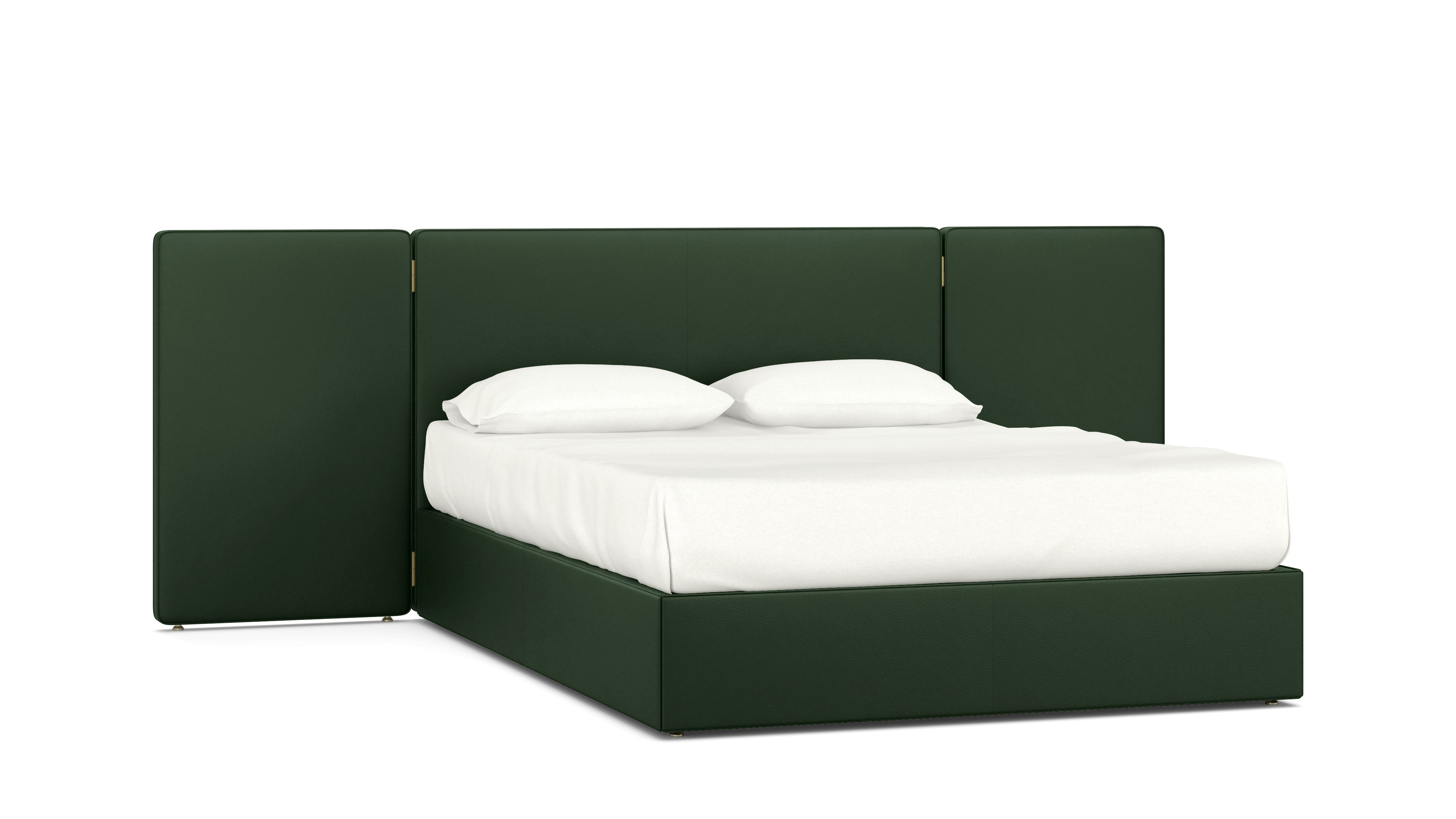 A Hule Bed in Vine Vine viewed from an angle