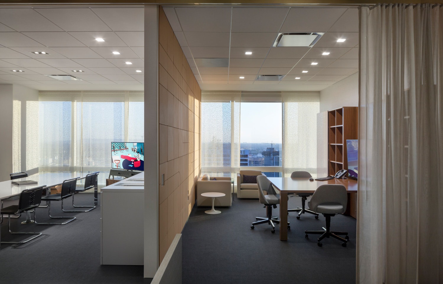 MR chair LSM conference table horsepower saarinen executive armless chairs pfister lounge chairs 