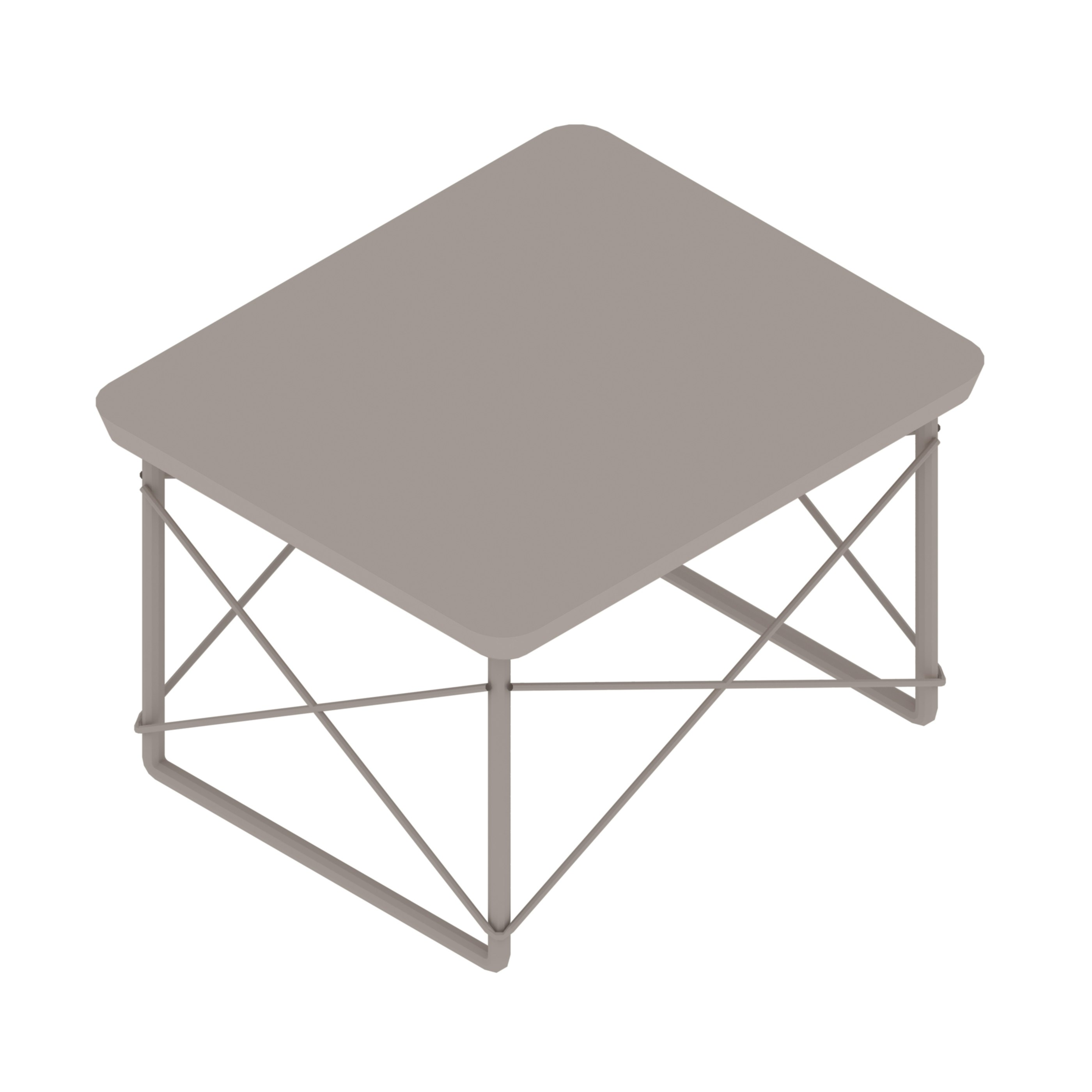 A generic rendering - Eames Wire Base Low Table