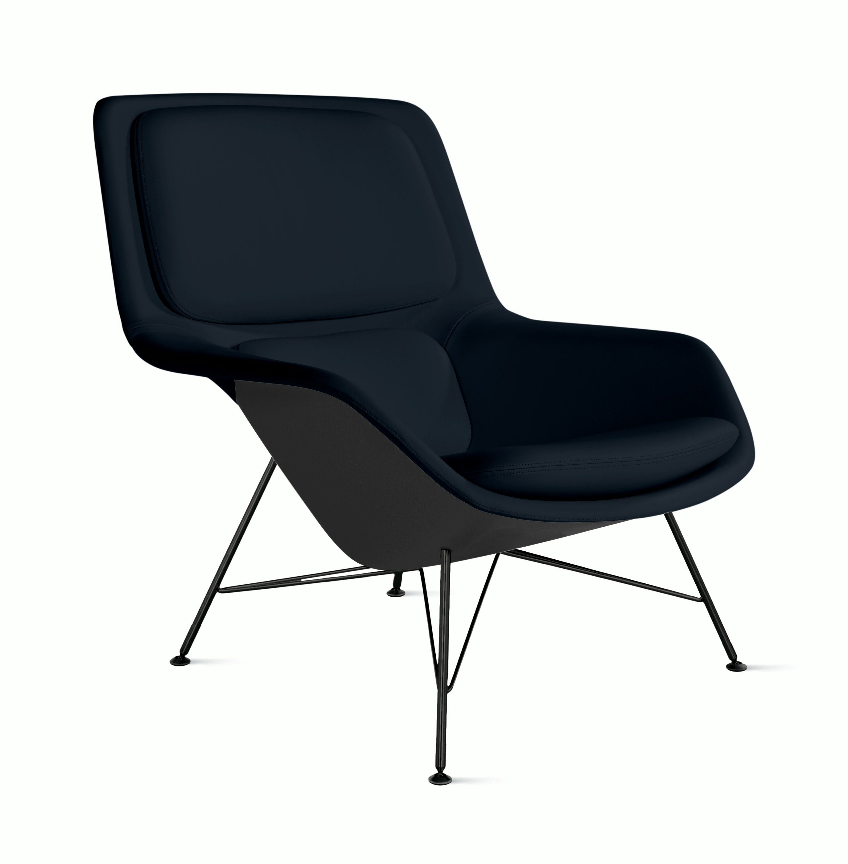 Striad Lounge Chair, Mid Back