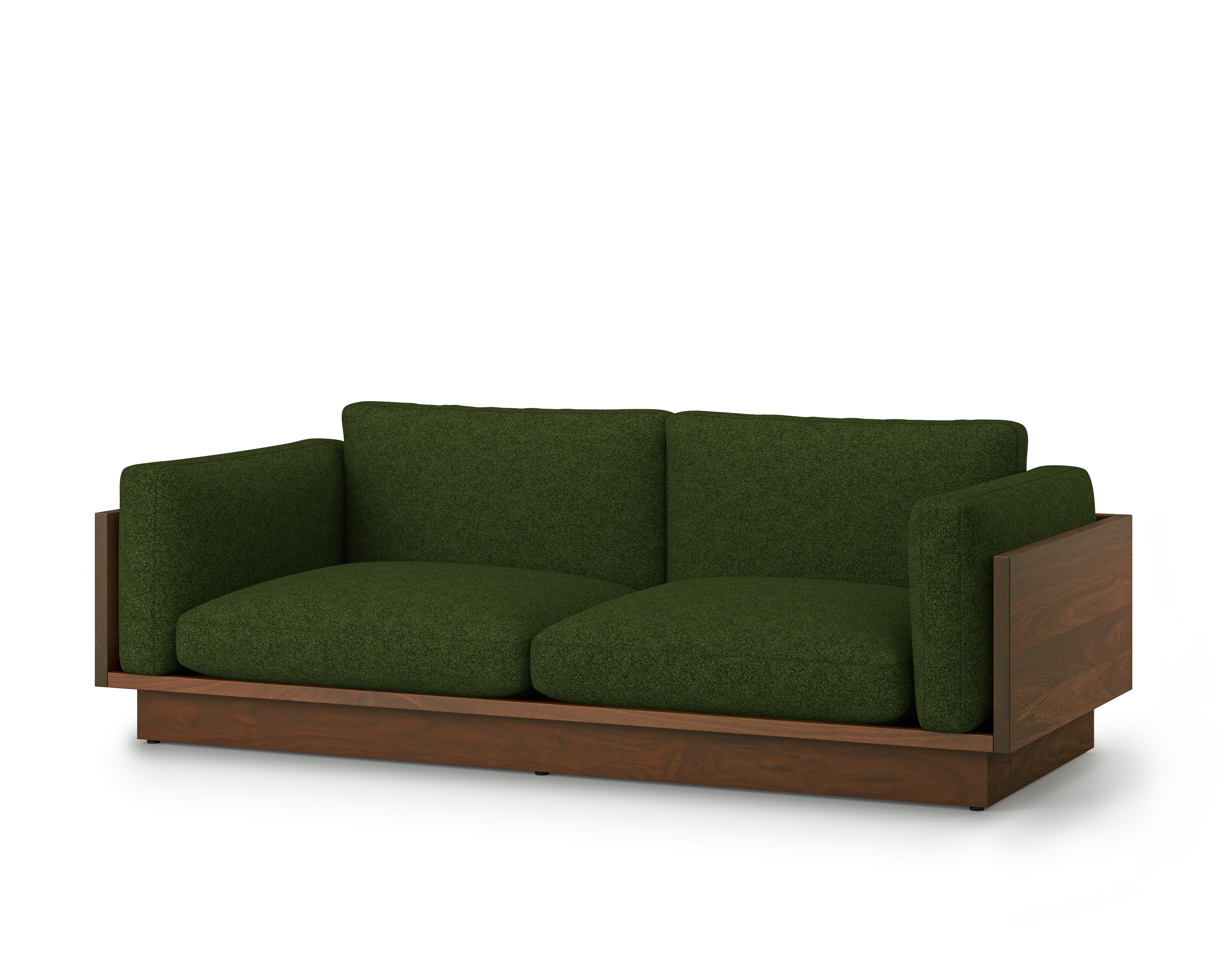 Pawson Drift Sofa - 93 inch , Whim, Fir, Tudor Walnutt