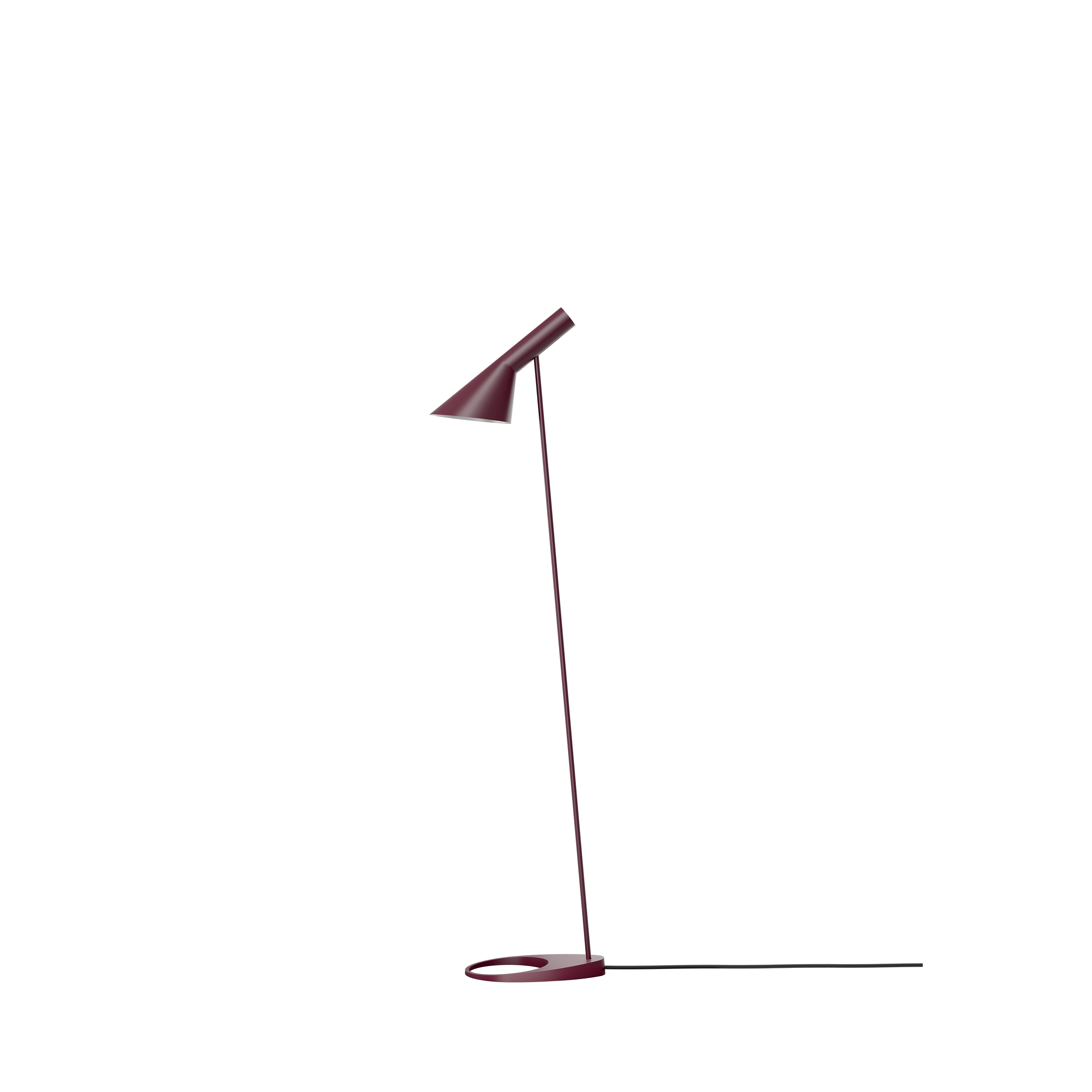 AJ Floor Lamp - Burgundy
