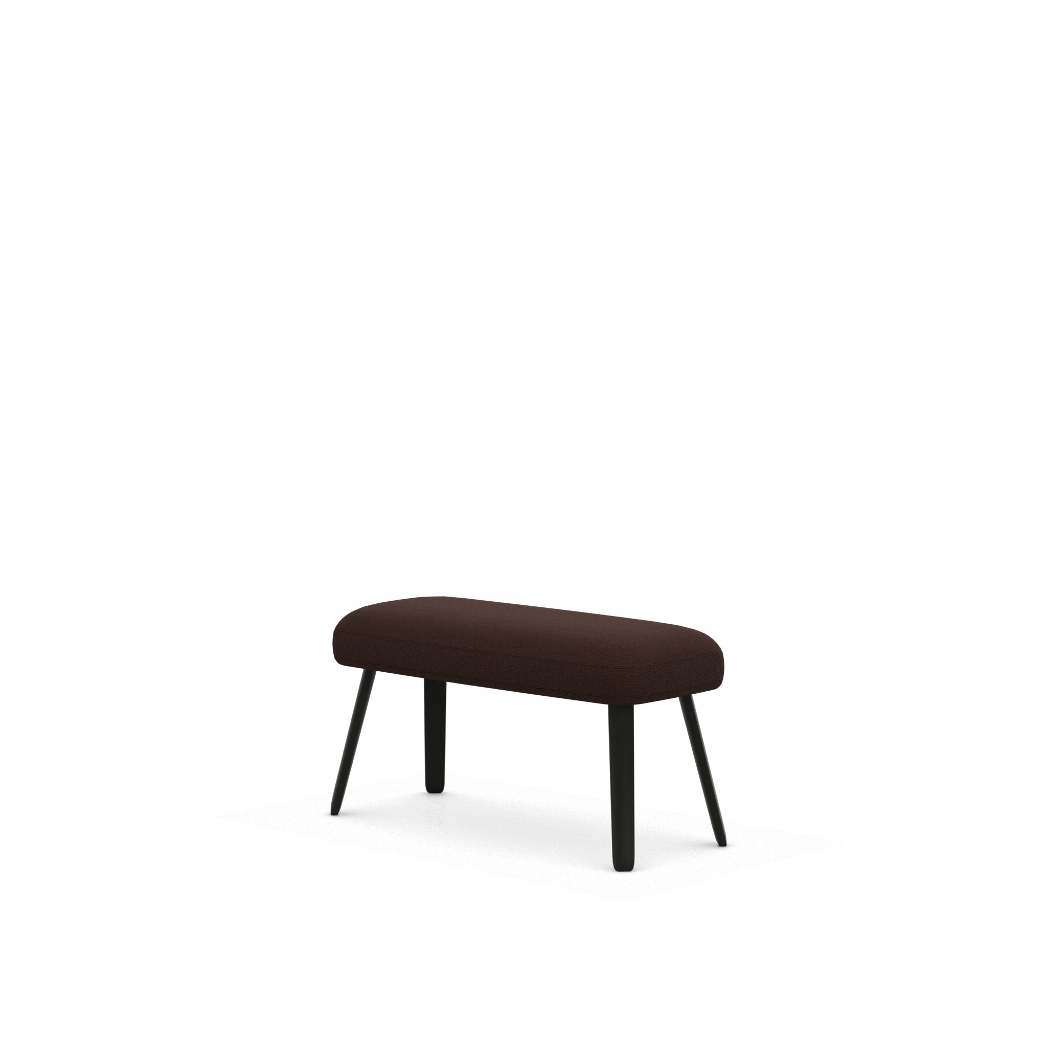 Grand Repos Panchina Bench - Credo, Bitter Chocolate, Basic Dark
