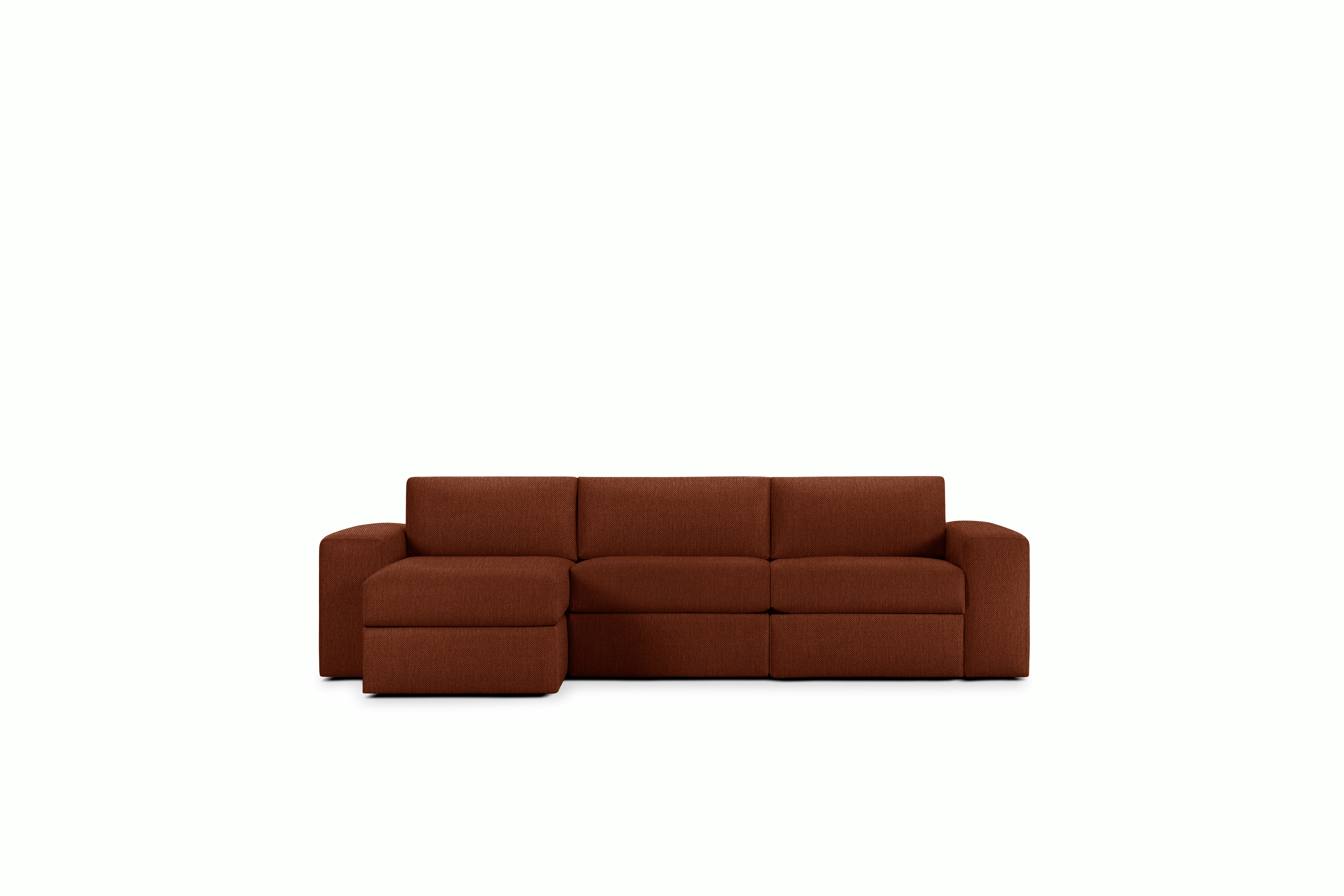 A Irvin Sectional Chaise in Pathway Viewed from the front.