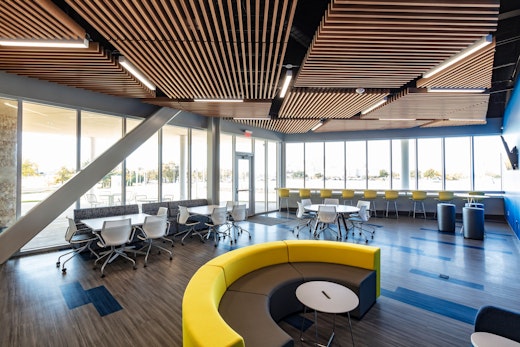 higher education rose state college student union rockwell unscripted easy table upholstered seats side table k lounge with back multigeneration knoll light task bertoia molded shell barstool