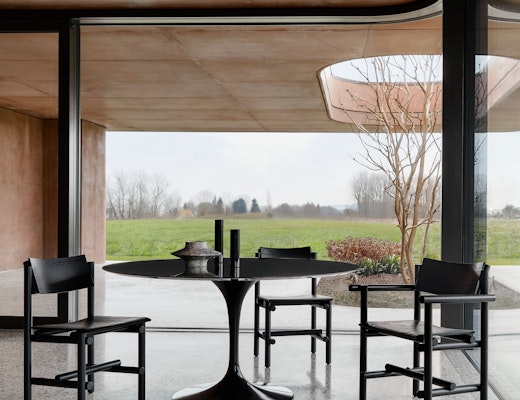 Saarinen Dining Table with Muecke Chairs Saarinen Dining Table Muecke Chair