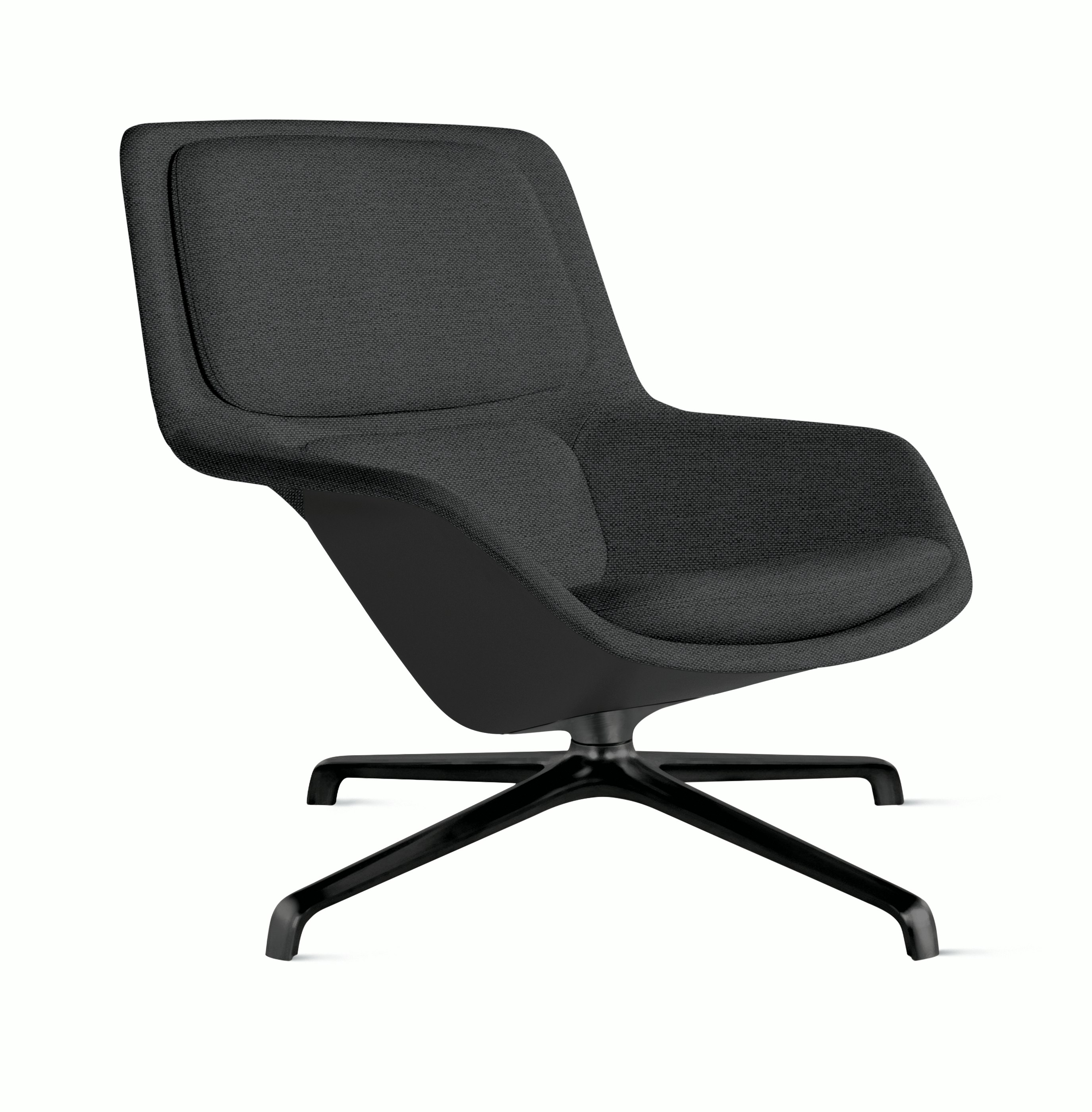 Striad Lounge Chair, Mid Back
