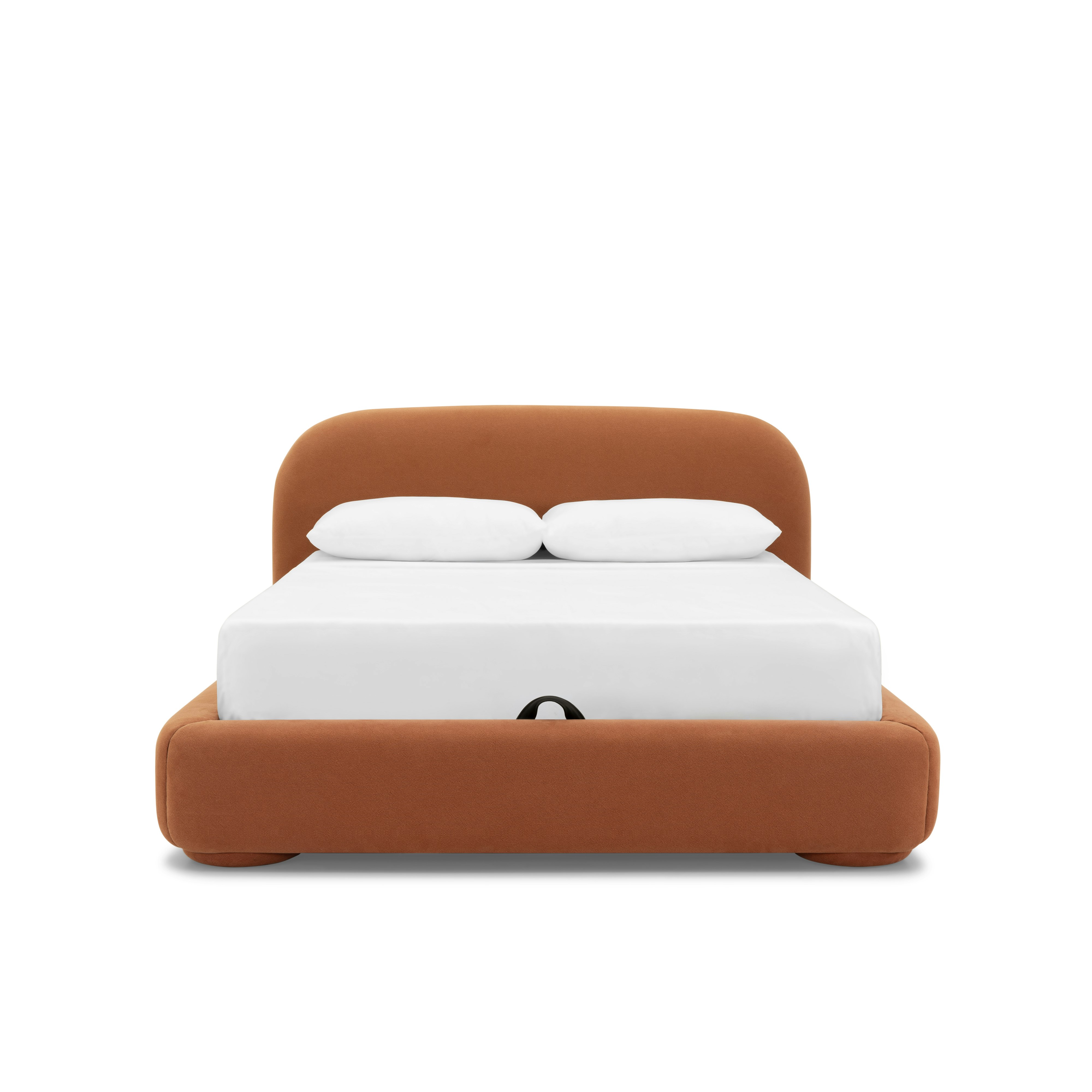 Lull Bed - Queen, Storage, Fabric, Cabarita, Hazel