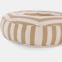 Ring Lilo Pool Float - sand/white stripe