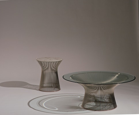 Platner Coffee Table and Side Table
