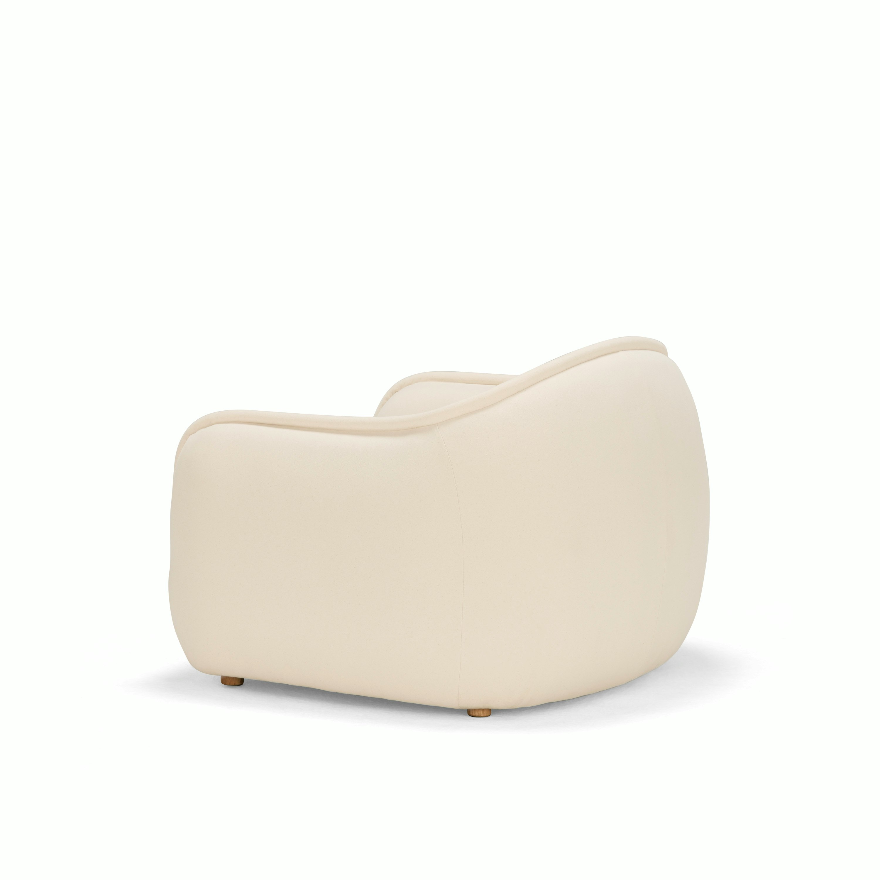 Tubo Chair in Bridgehampton Oat