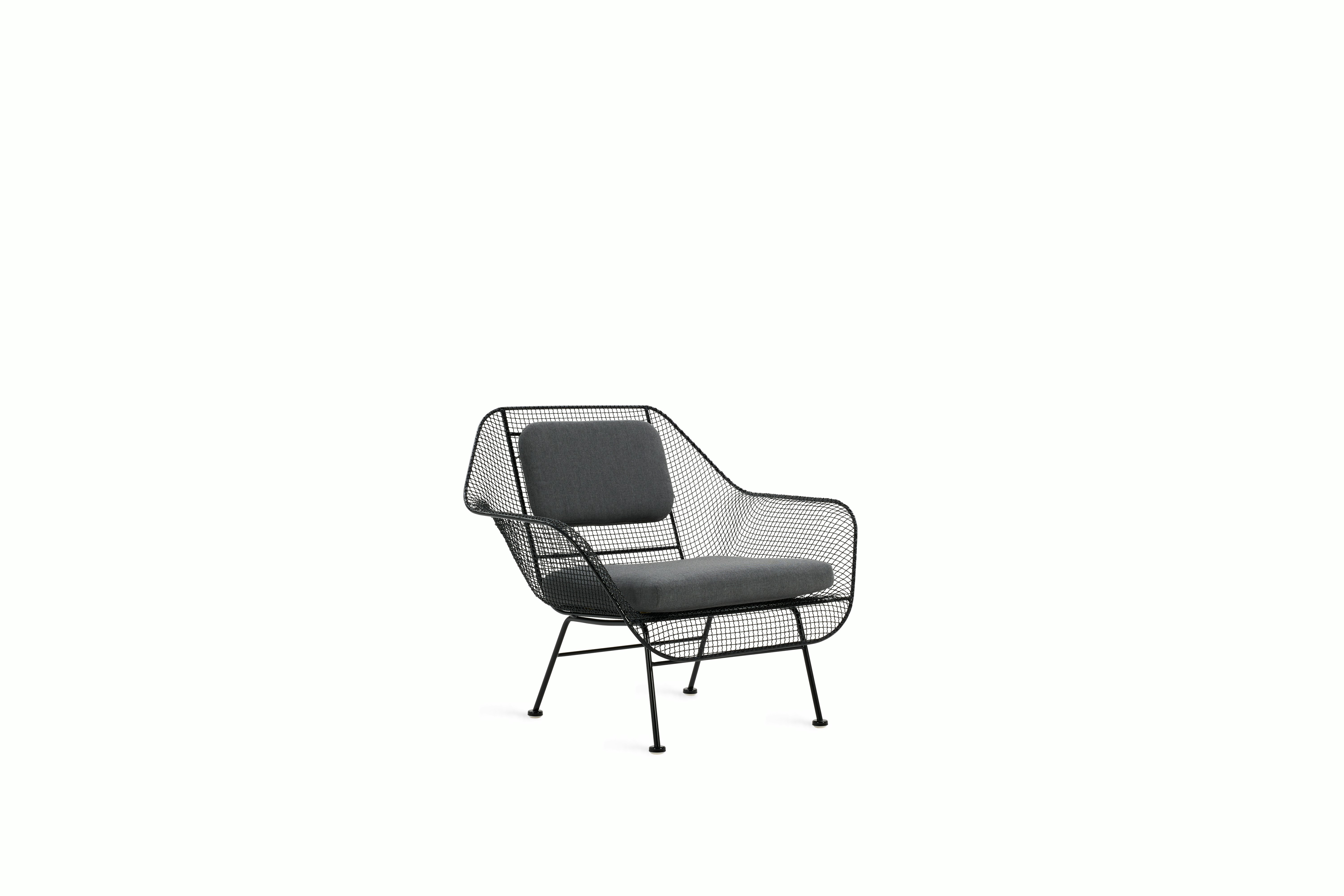 Sculptura Lounge Chair - Black
