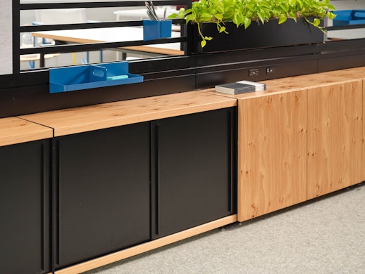 antenna workspaces hybrid storage sliding door accessories cup tray ladder screen beam planter power beam