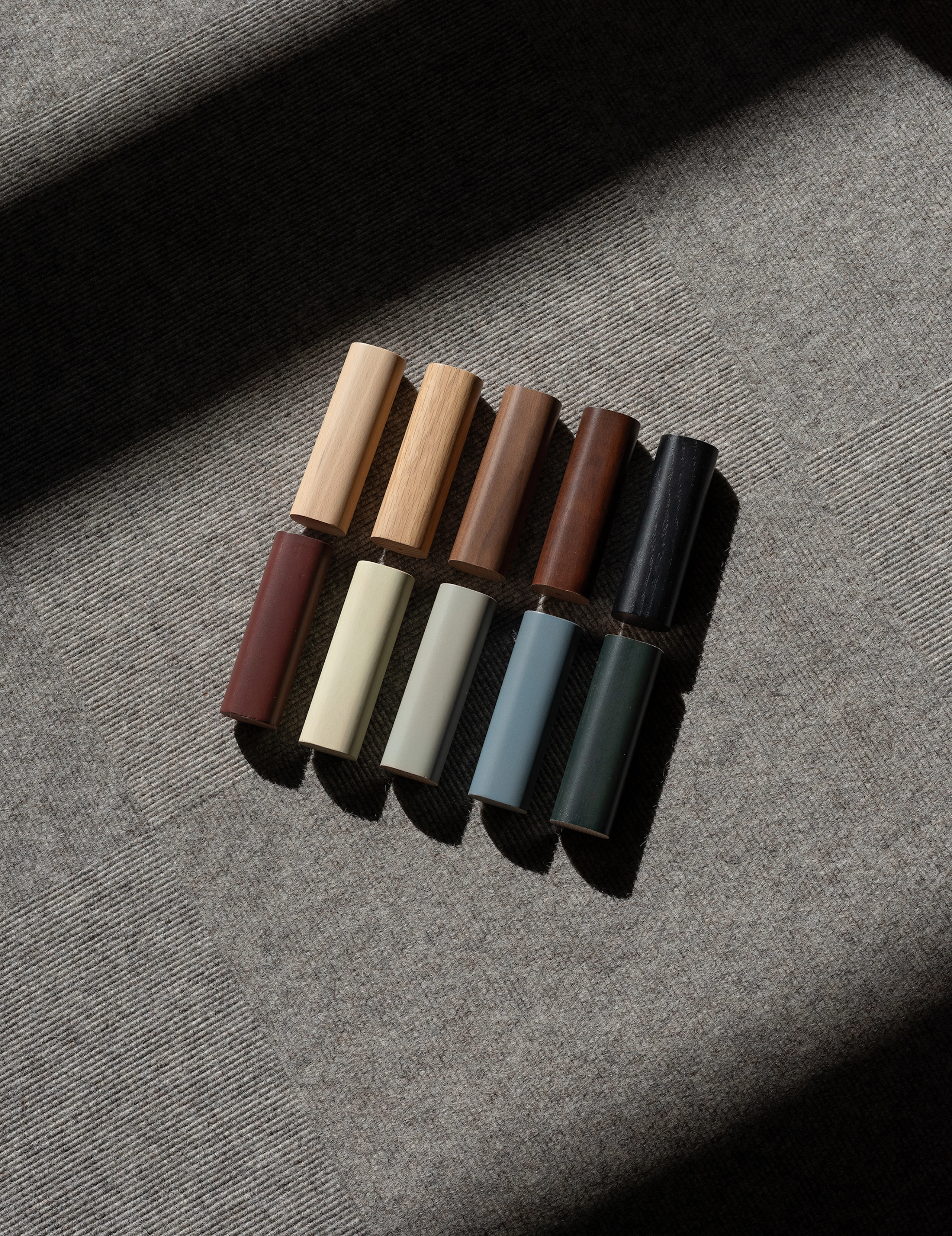 Leg samples for the Lijn collection