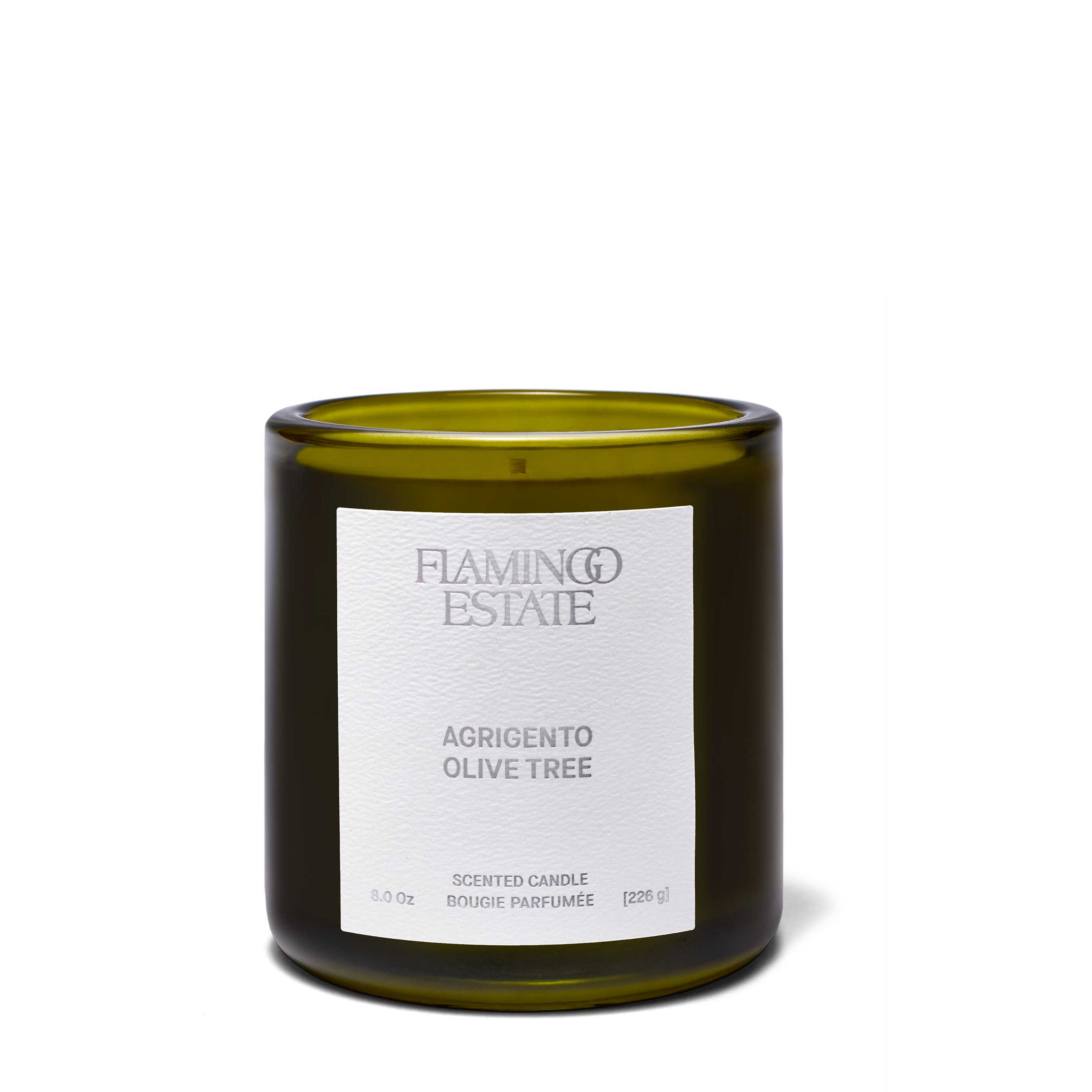 Flamingo Estate 8oz Scented Candle - Agrigento Olive Tree