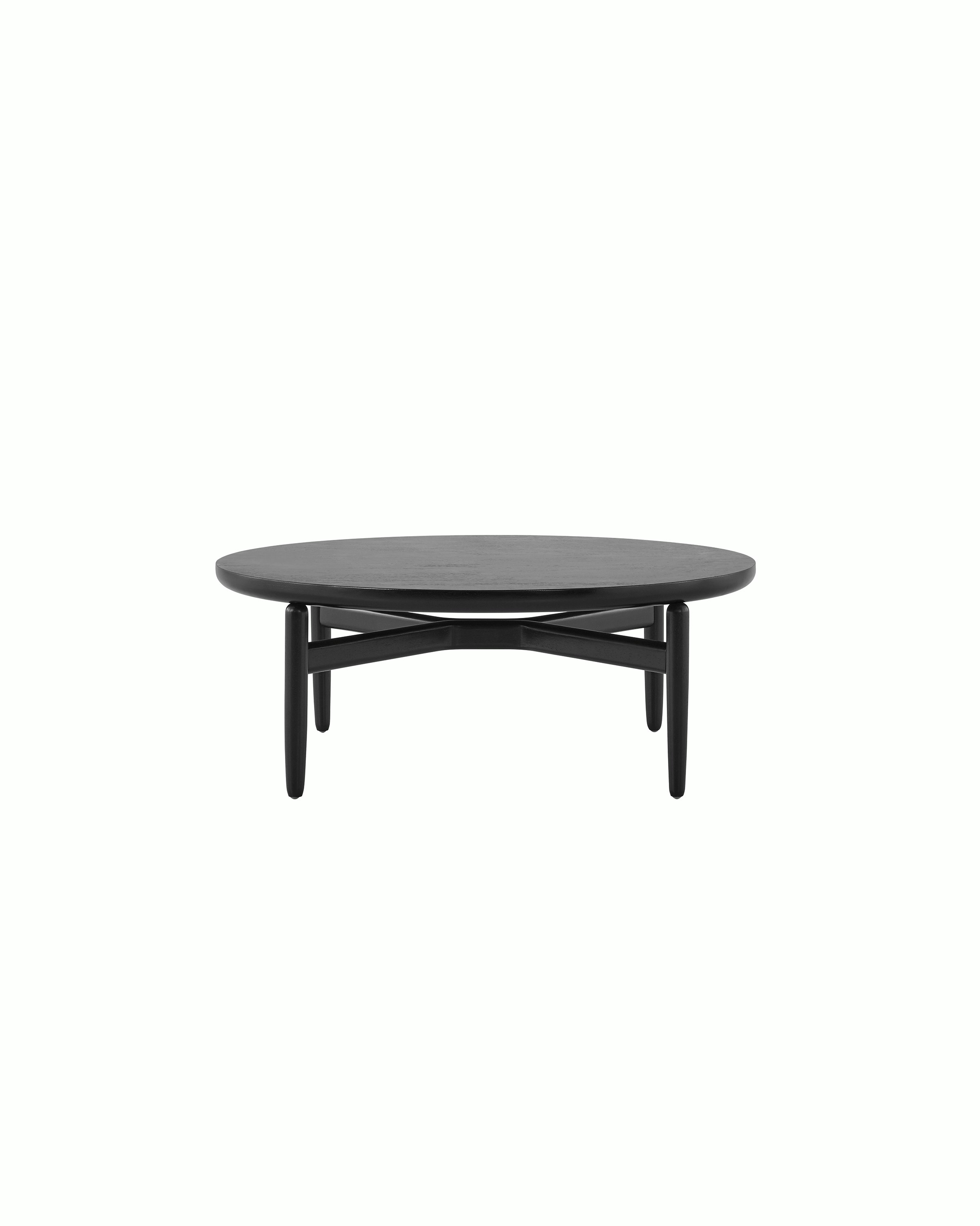 Ebony ash Reframe round Table.