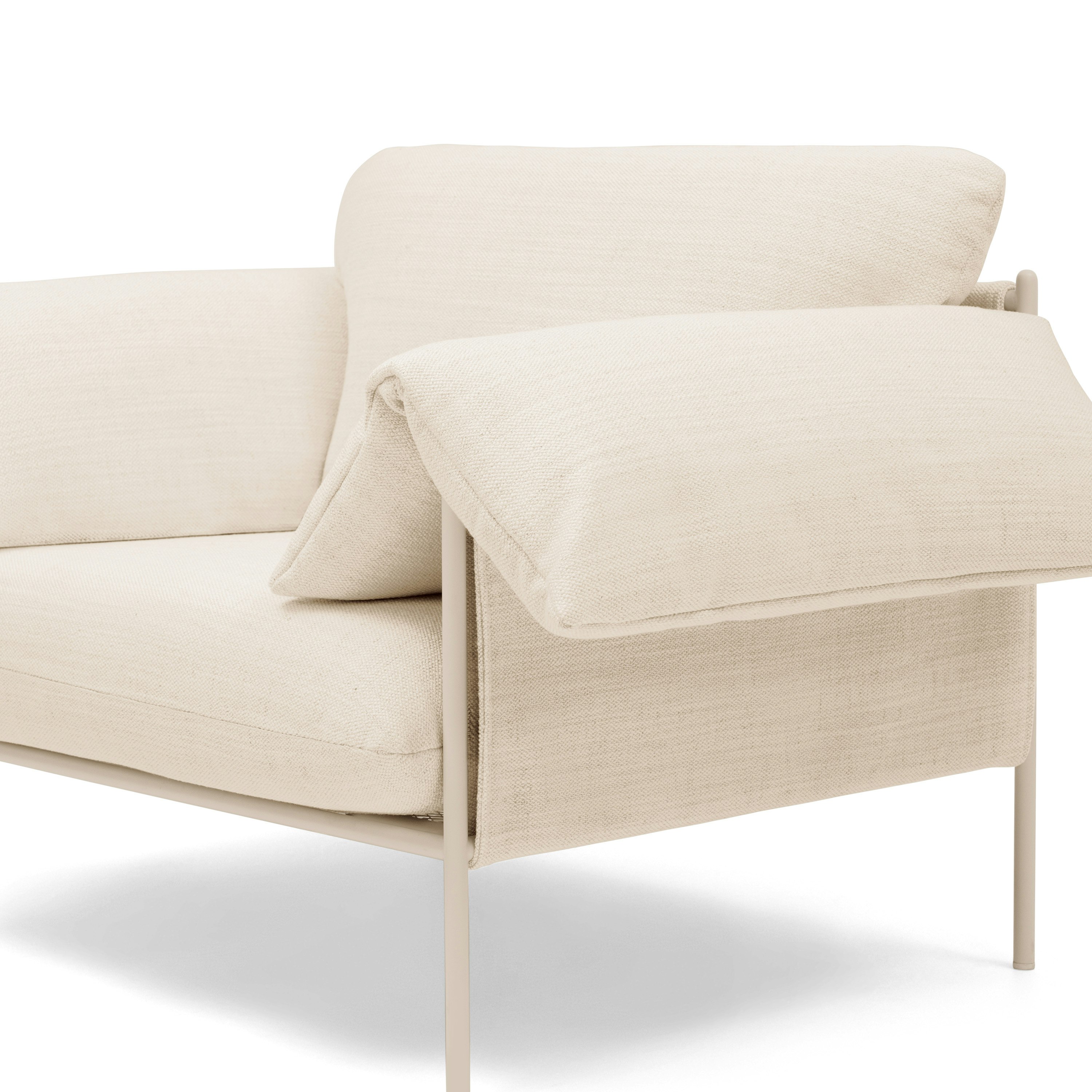 Alva Occasional Chair Nougat Frame Hyams Sable