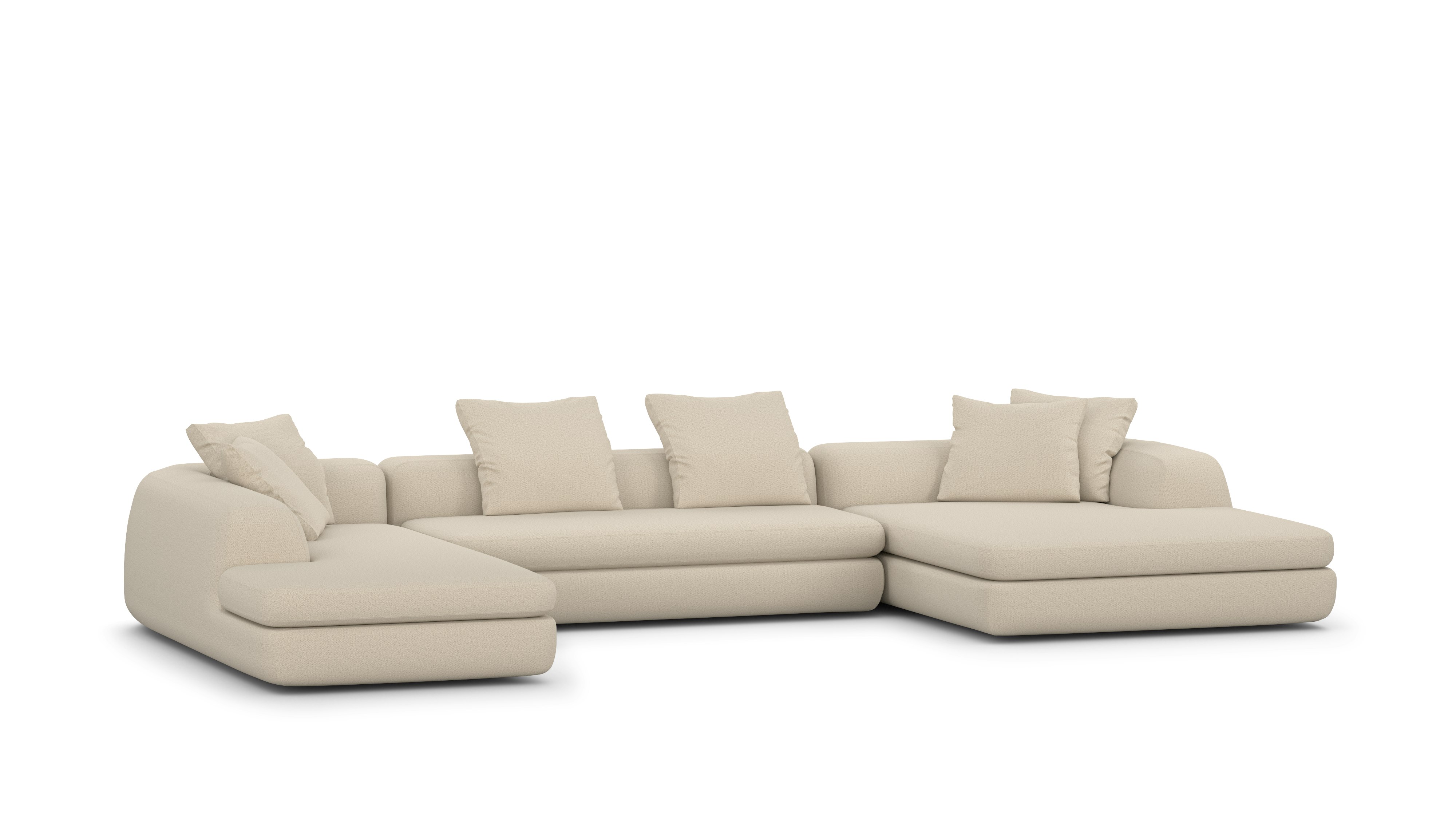 Atlason Americano Asymmetrical Double Chaise Sectional
