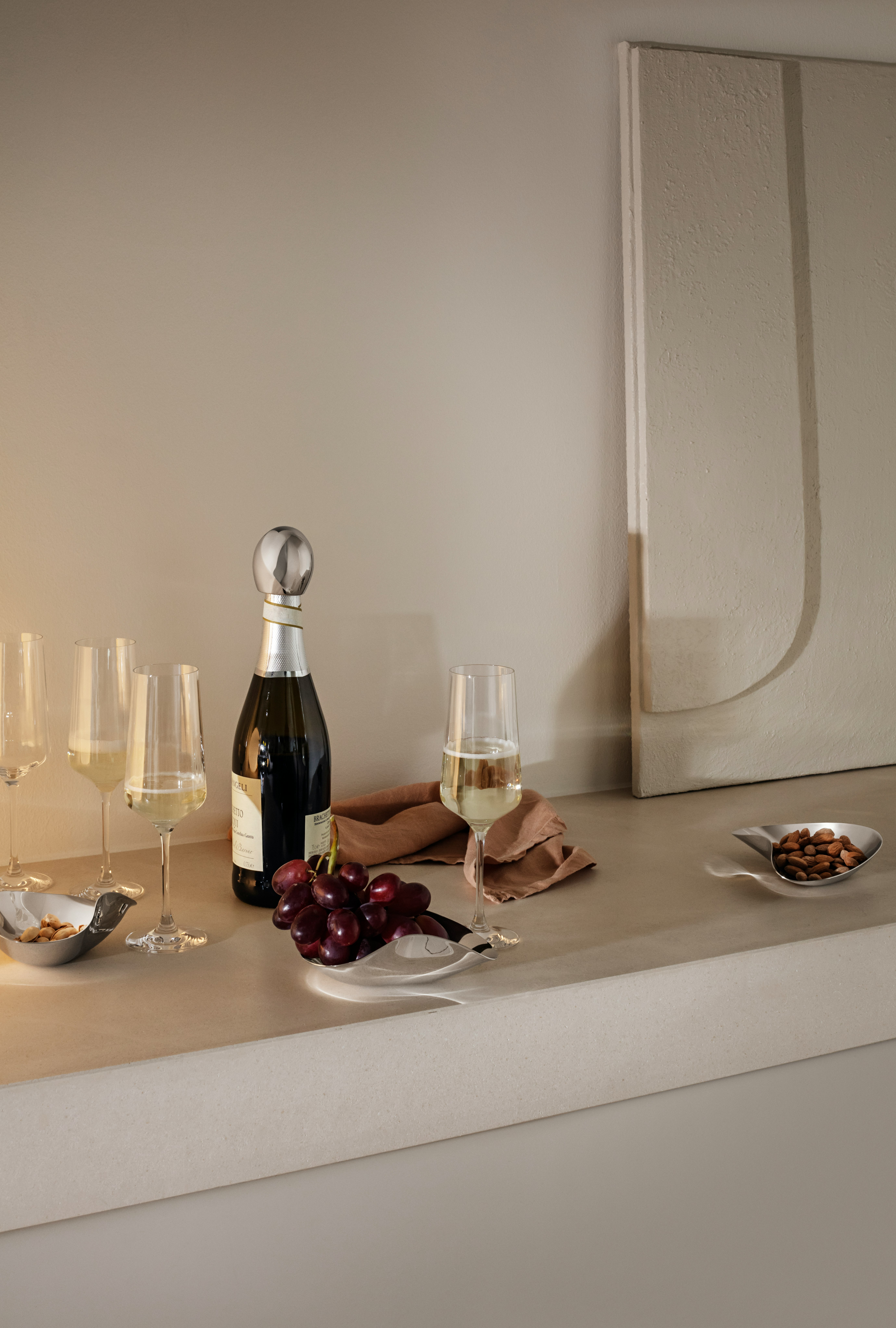Bernadotte Champagne Flutes - Set of 6