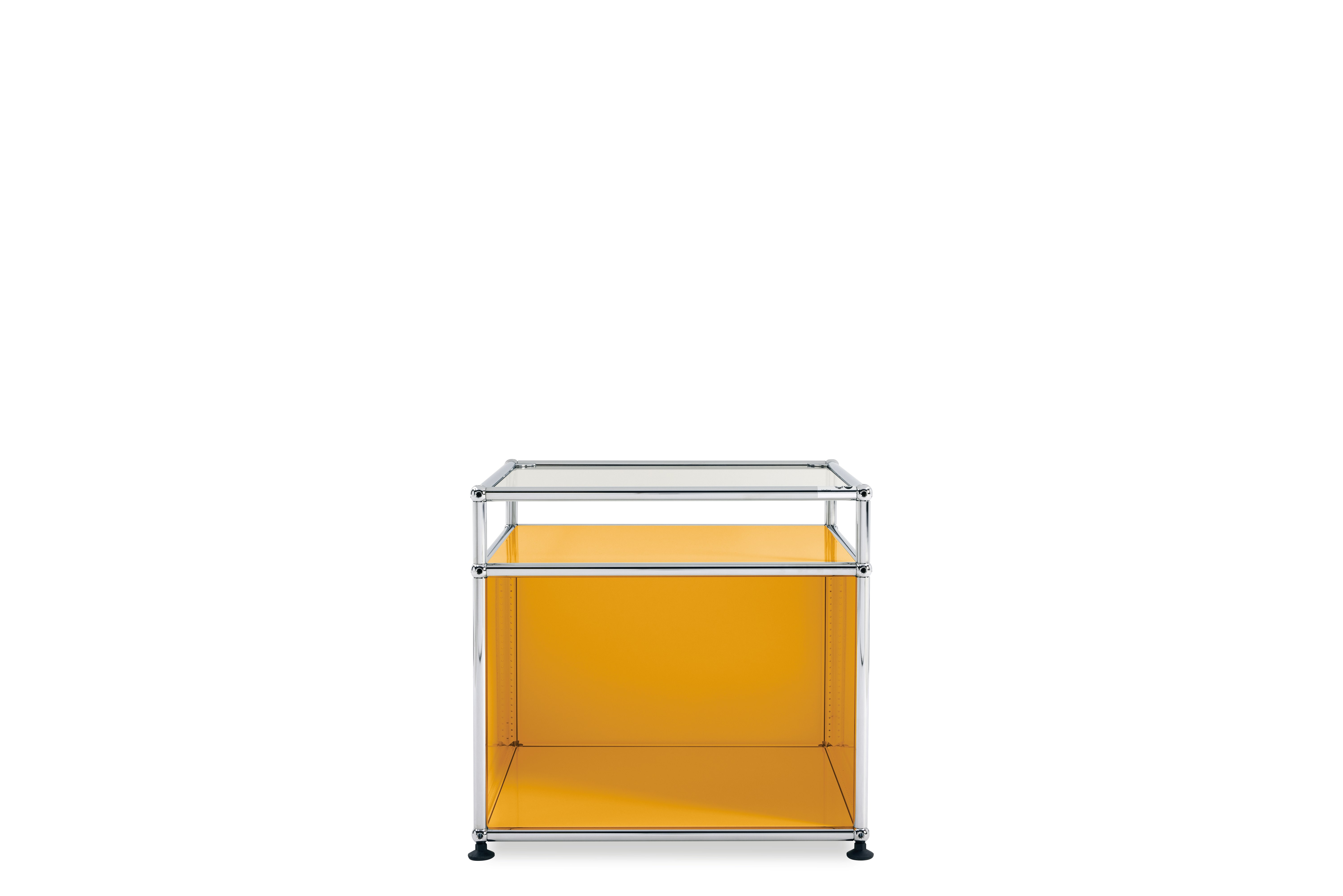 USM Side Table - No Door - golden-yellow