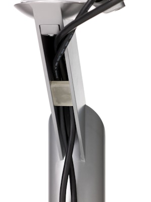 Knoll Silver Sapper XYZ Monitor Arm