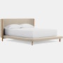 Emmy Bed - Tall in Oak and Beck Patisserie 049