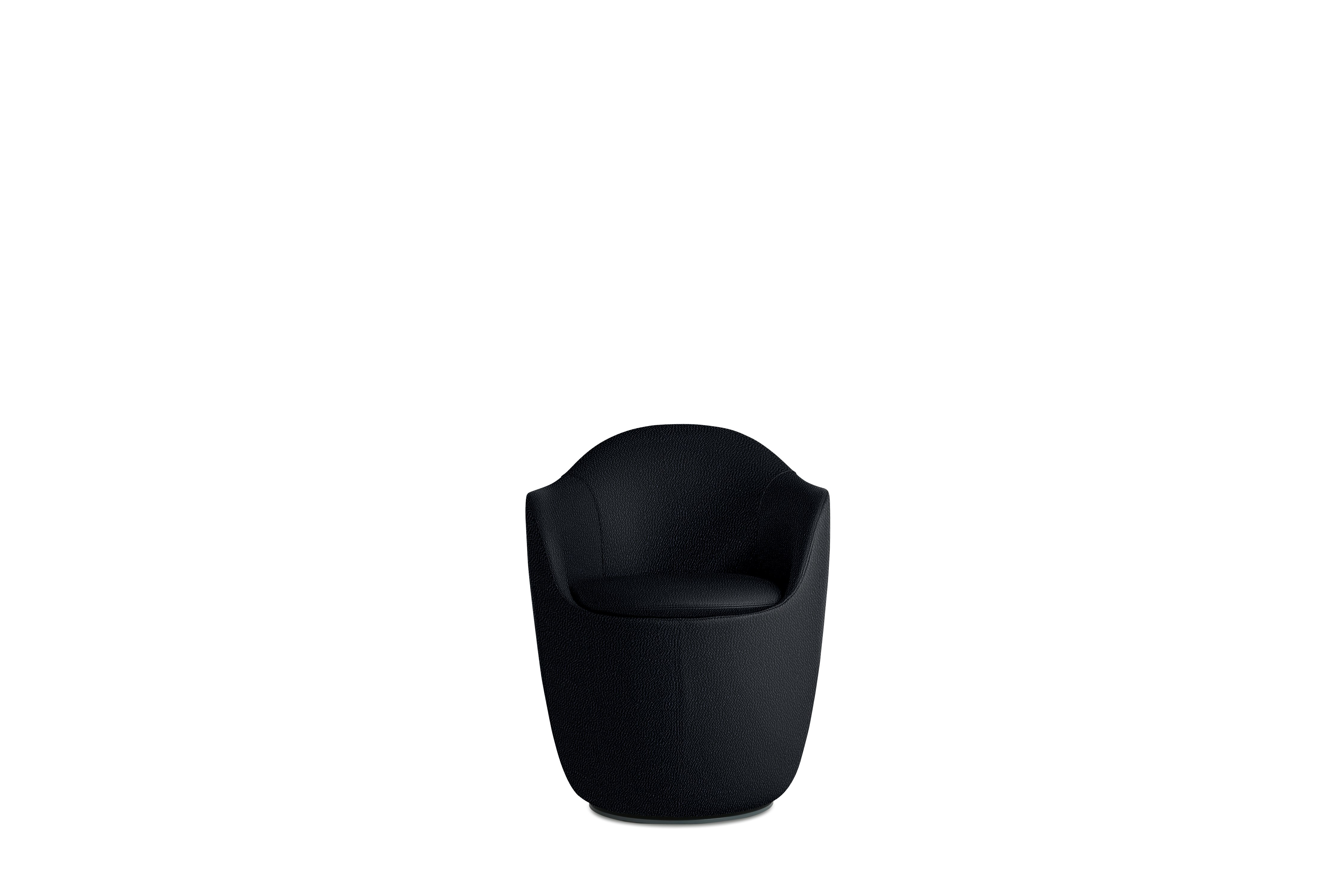 Lina Dining Chair - Armchair, Turf, Dark Blue